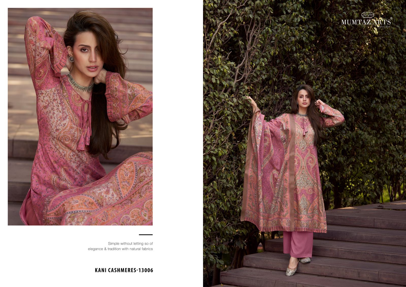 Mumtaz Arts Kani Cashmeres Vol 2 Lawn Cotton Digital Printed Dress Material Latest Collection