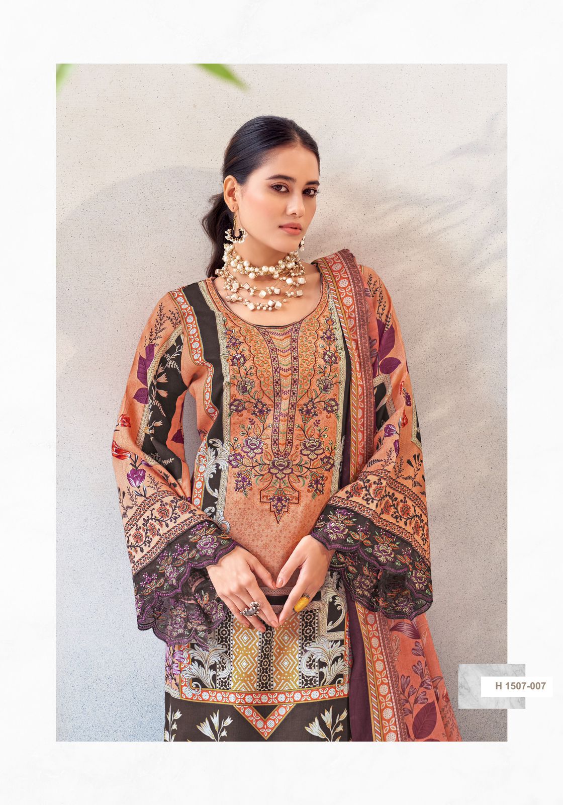 Alok Suits Qurbat Vol 15 Cambric Cotton Pakistani Dress Mateiral Wholesale Supplier In Surat