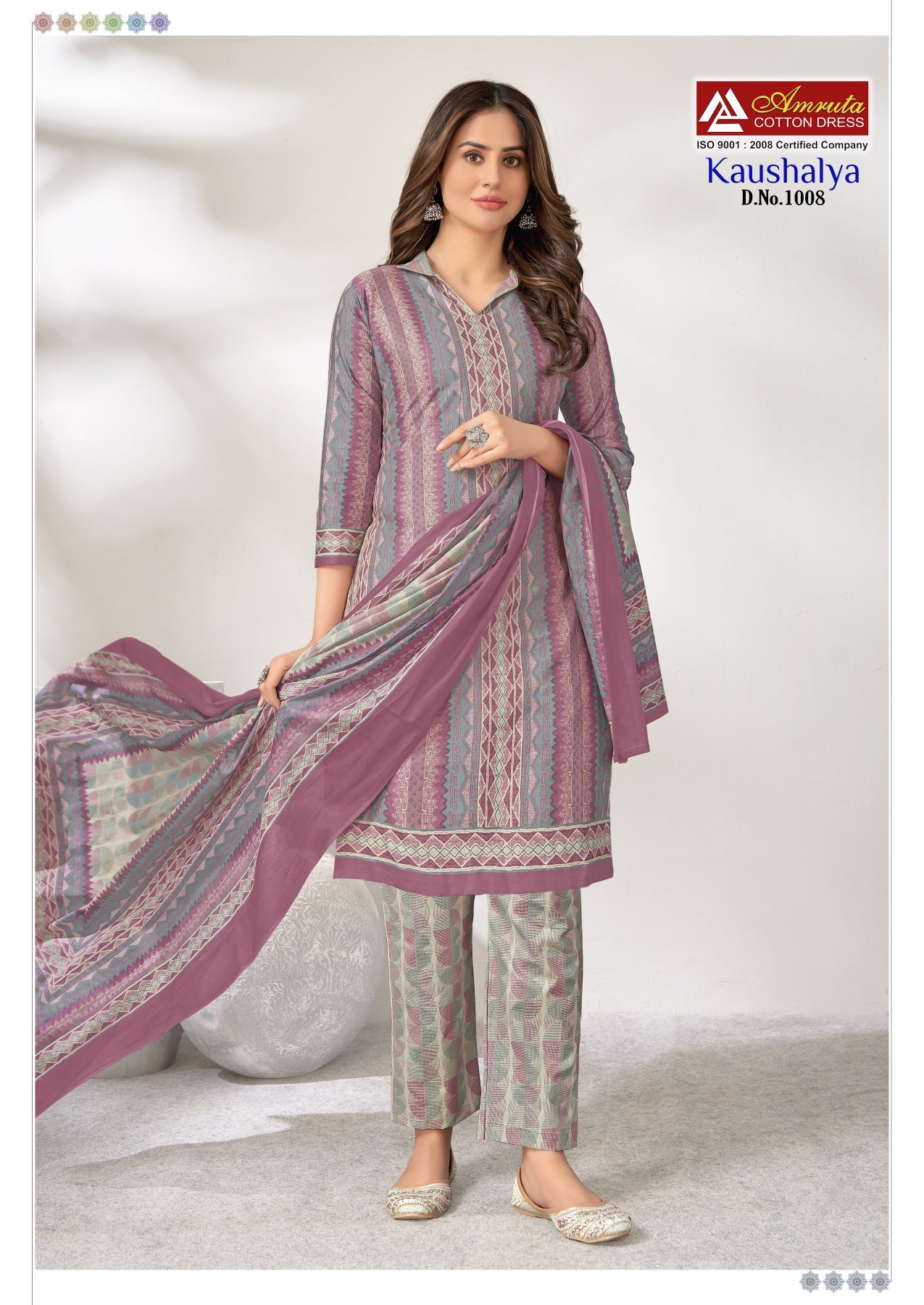 Amruta Cotton Dress Kaushalya Vol 1 Cotton Printed Dress Material Wholesale Catalog