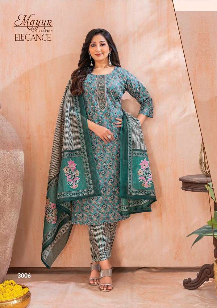 Mayur Elegance Vol 3 Cotton Printed Dress Material Wholesale In Jetpur