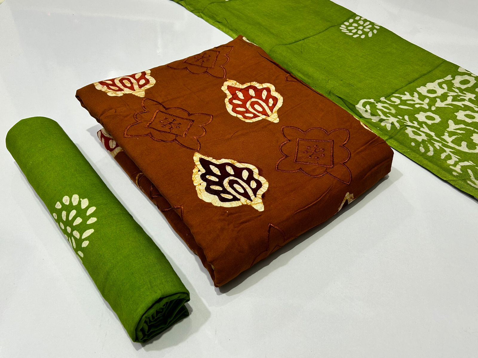 Jilani Textile Wax Batik Vol 2 Rayon Multi Colour Wax Batik Dress Material Manufacturer In Jetpur - jilaniwholesalesuit