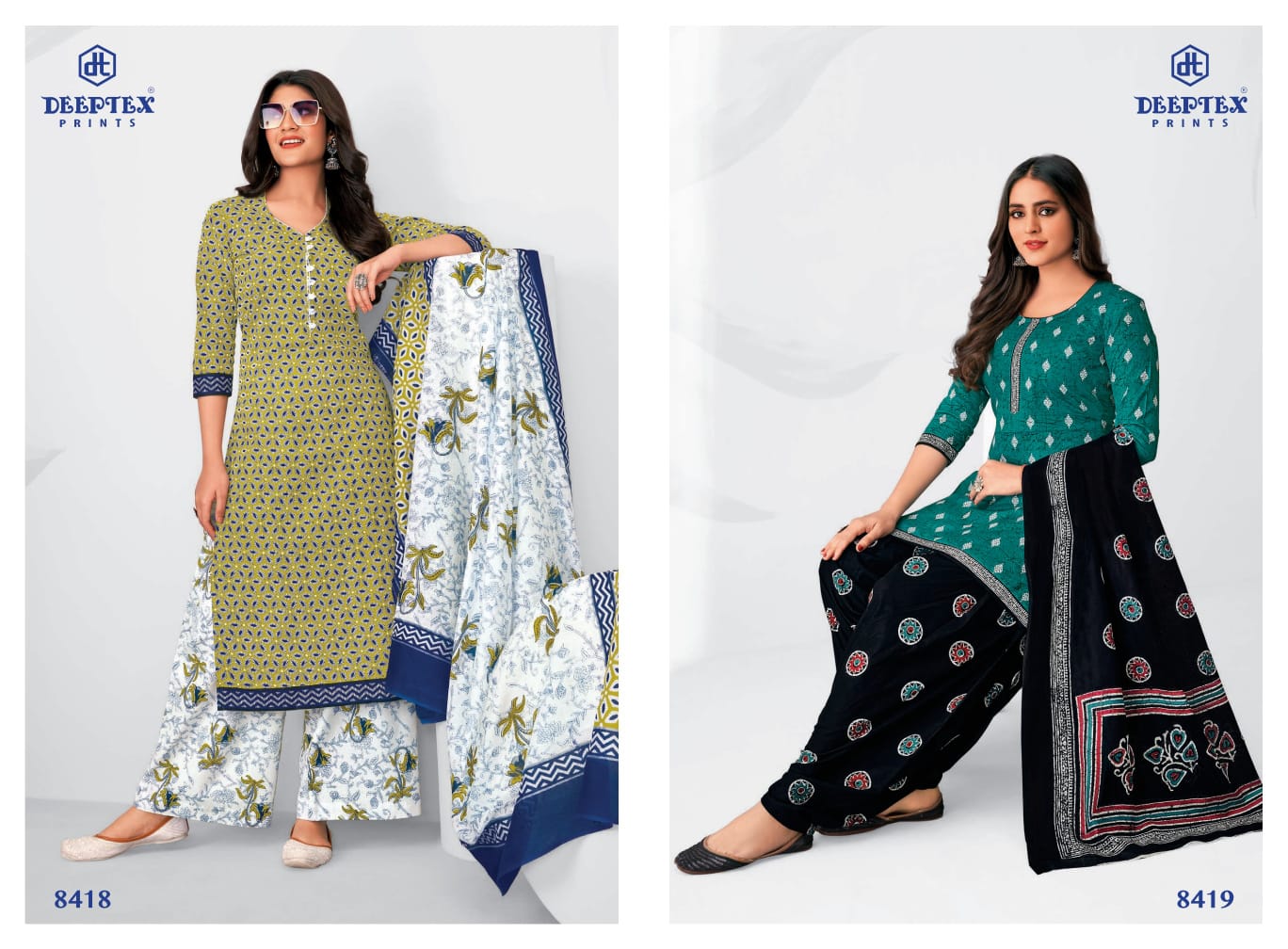 Deeptex Miss India Vol 84 Cotton Printed Dress Material Wholesale Supplier In Jetpur