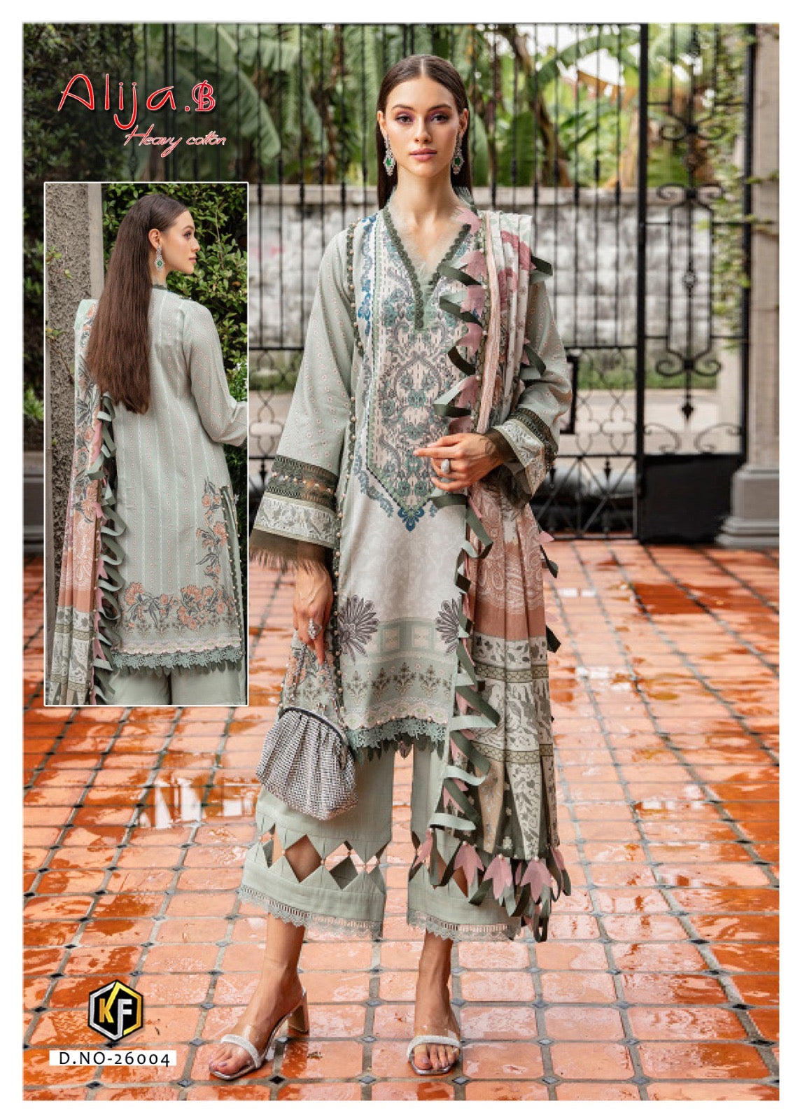 Keval fab Alija b vol 26 Lawn Cotton Printed Dress Material At Wholesale Rate - jilaniwholesalesuit