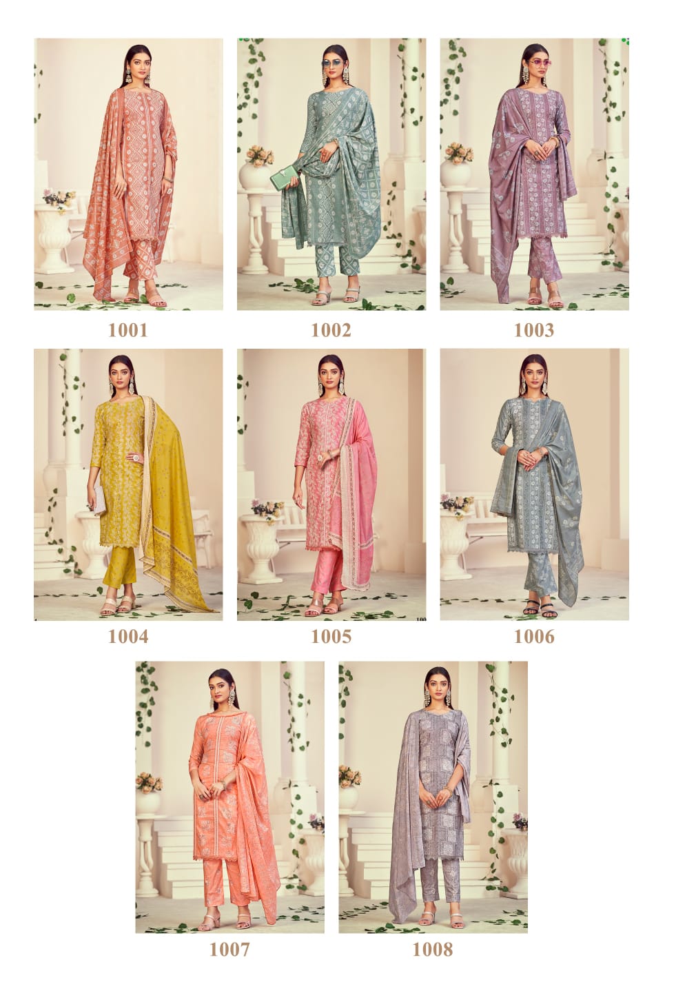 JT Texile Alka Lawn Cotton Dress Material Supplier In Jetpur - jilaniwholesalesuit