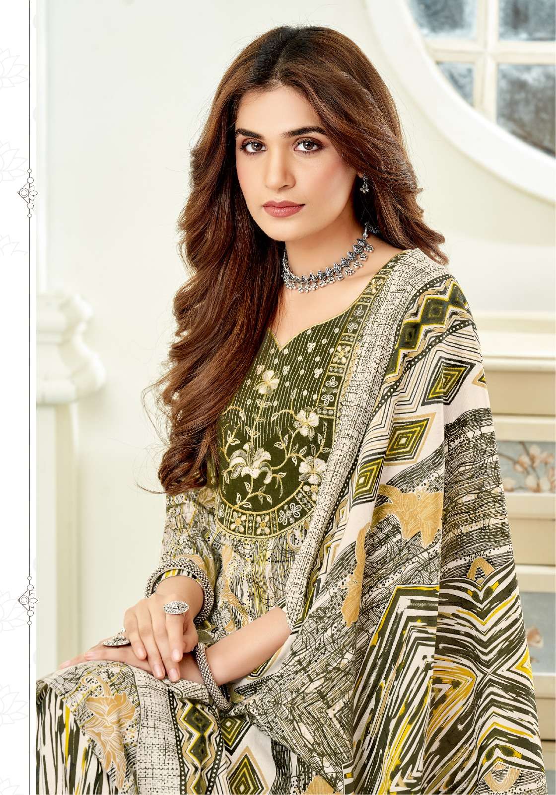 Miss World Choice Zaara Vol 1 Slub Cotton With Embroidery Work Salwar Suits At Wholesale Rate