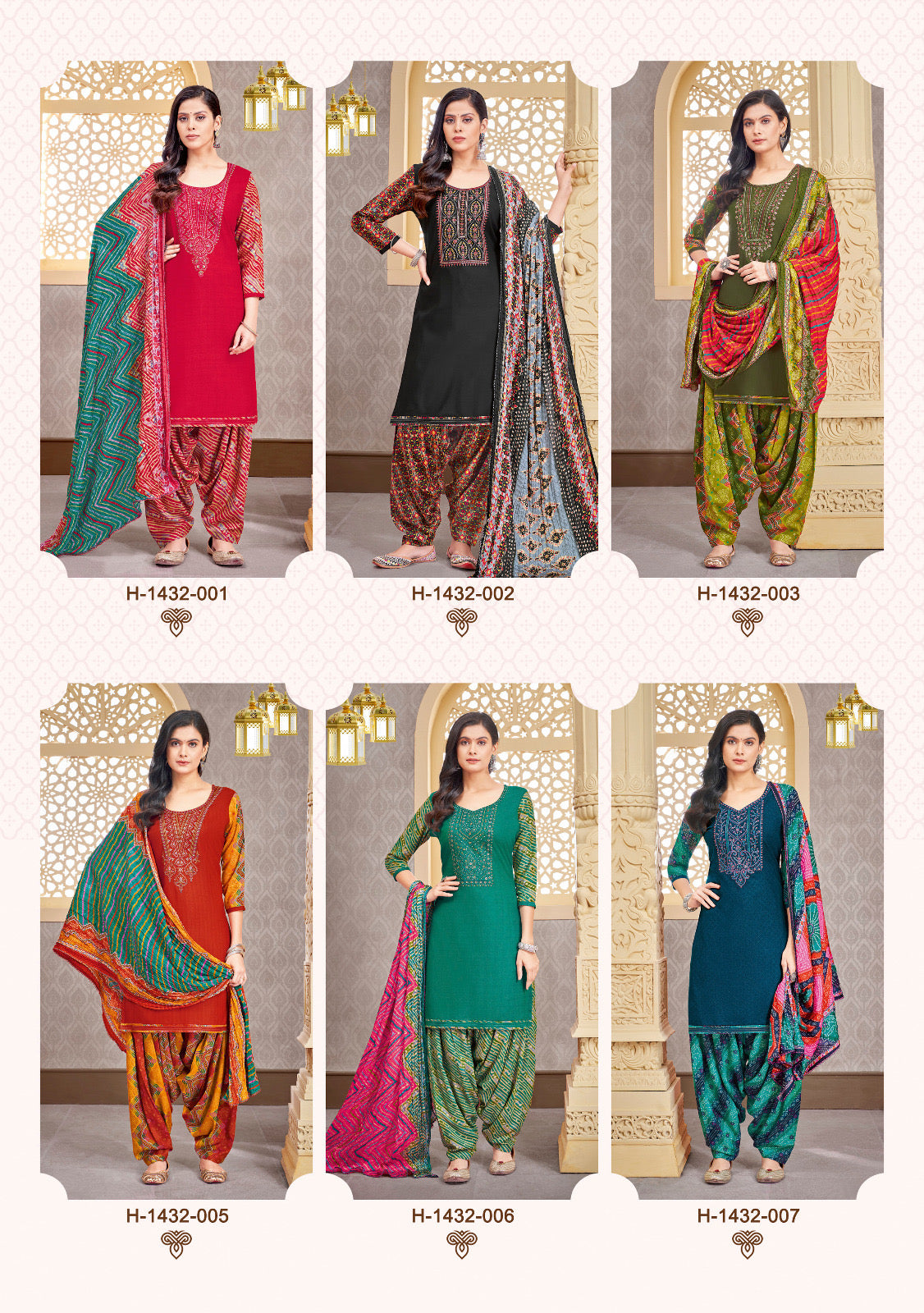 Alok Nusrat E Patiyala Vol 7 Punjabi Style Patiyala Dress Material Buy  Fancy Dress Material