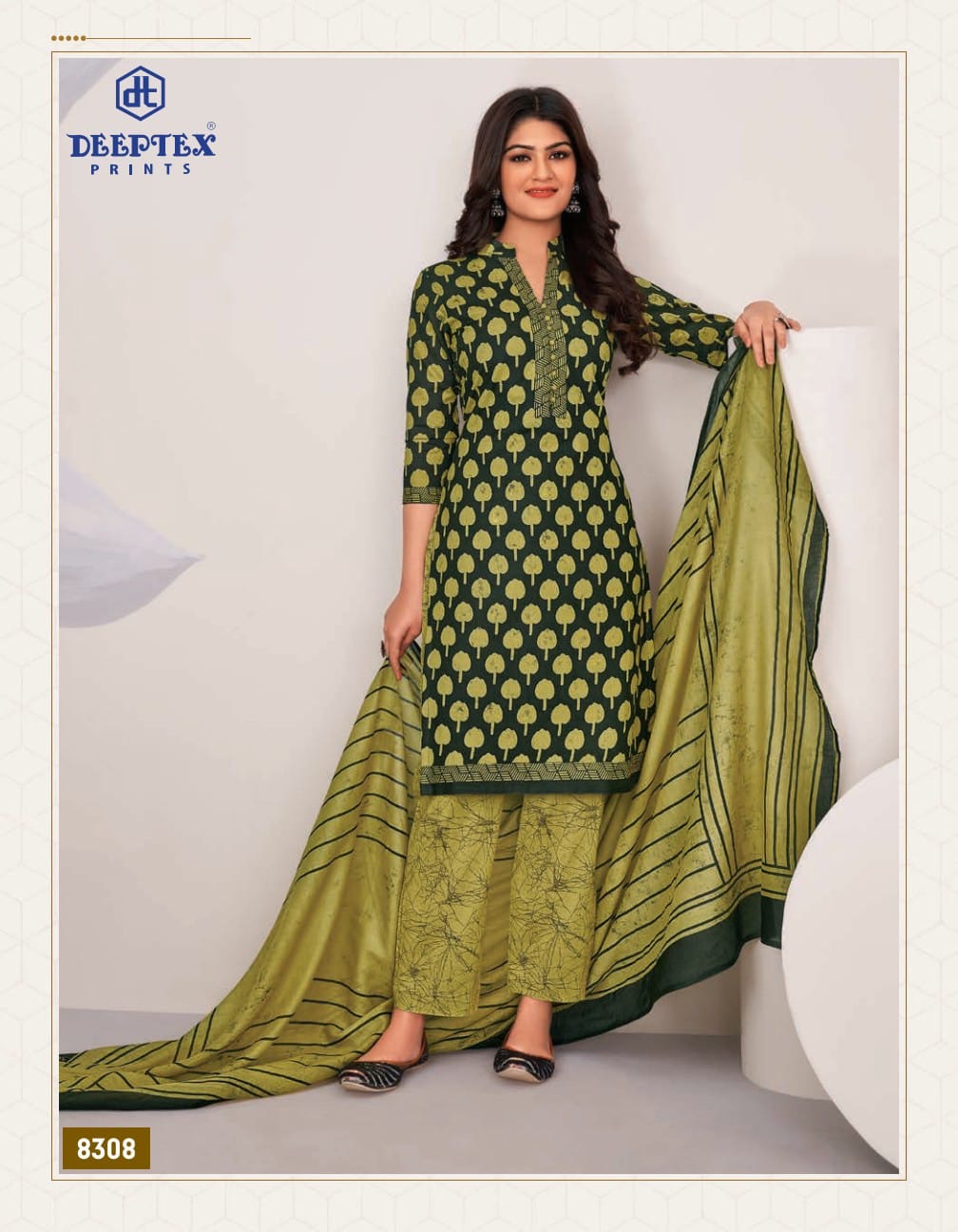 Deeptex prints miss India vol 83 pure cotton Printed dress material wholesale supplier in jetpur - jilaniwholesalesuit