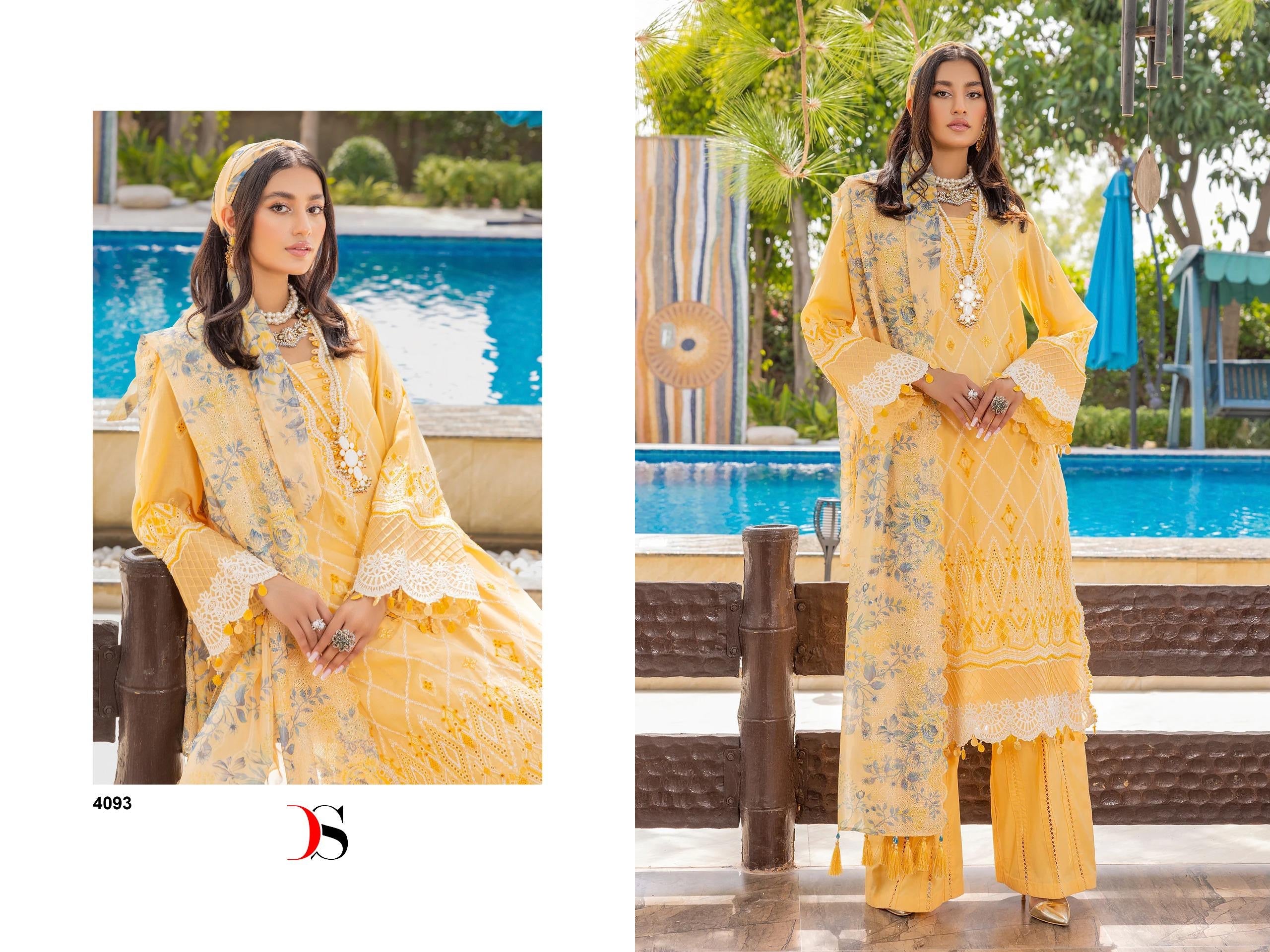 Deepsy Suits Adan’a Libas Inylays 24 Cotton With Embroidery Work Pakistani Suits Wholesale Supplier In Surat