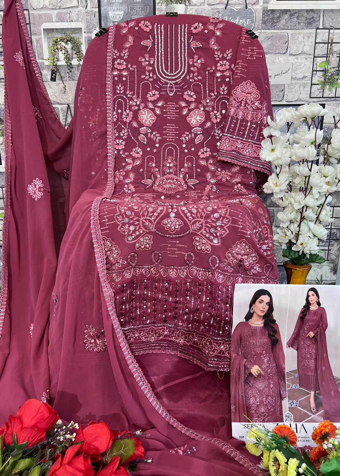 Pakistani Designer Dholki Dresses Collection, Indian Designer Party Dresses  Online Collection Shalwar Kameez Shops UK USA