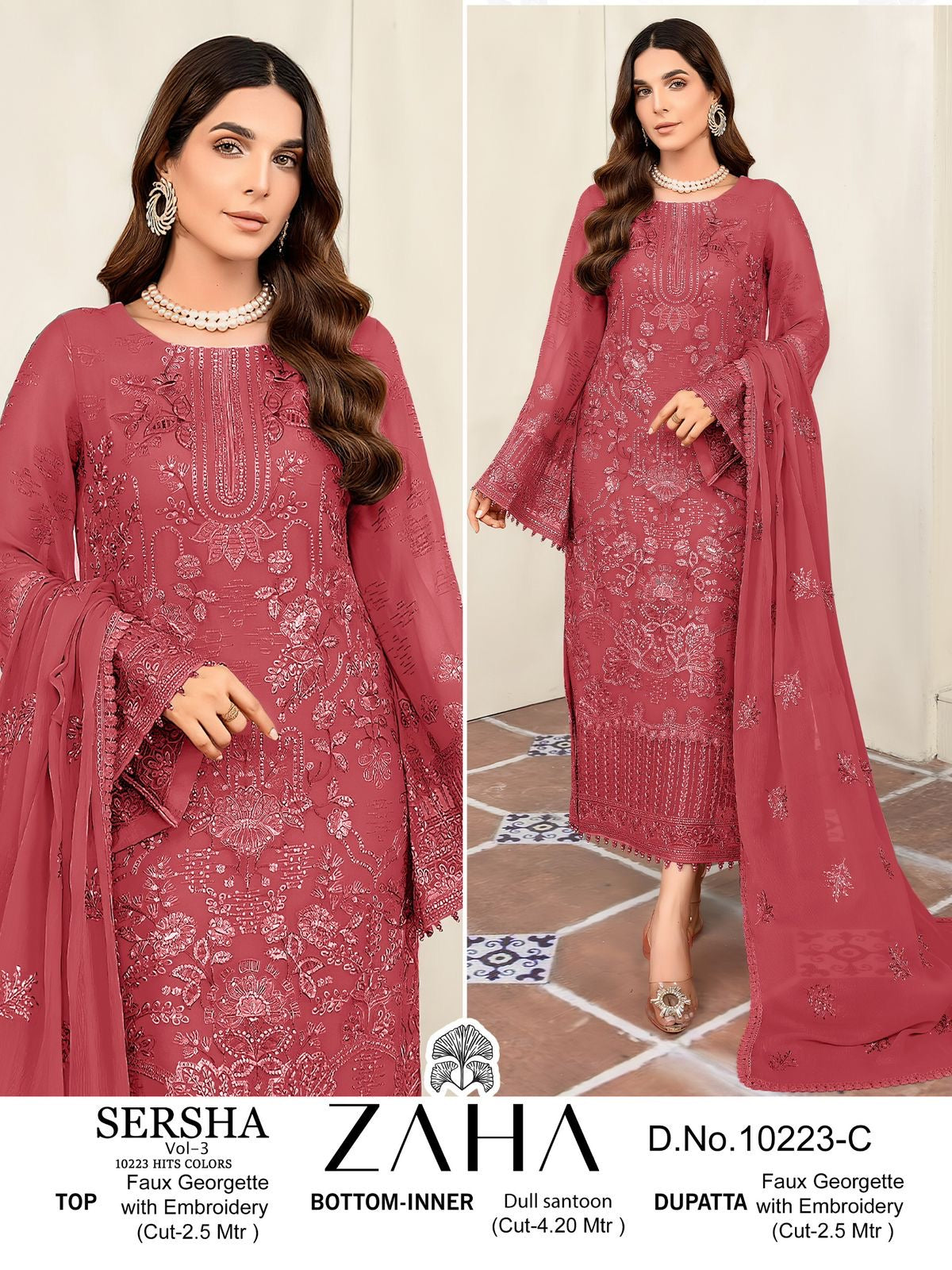 Replica of Pakistani dresses in India | Buy online Pakistani suits in India  - Frozentags - Ladies Dress Materials