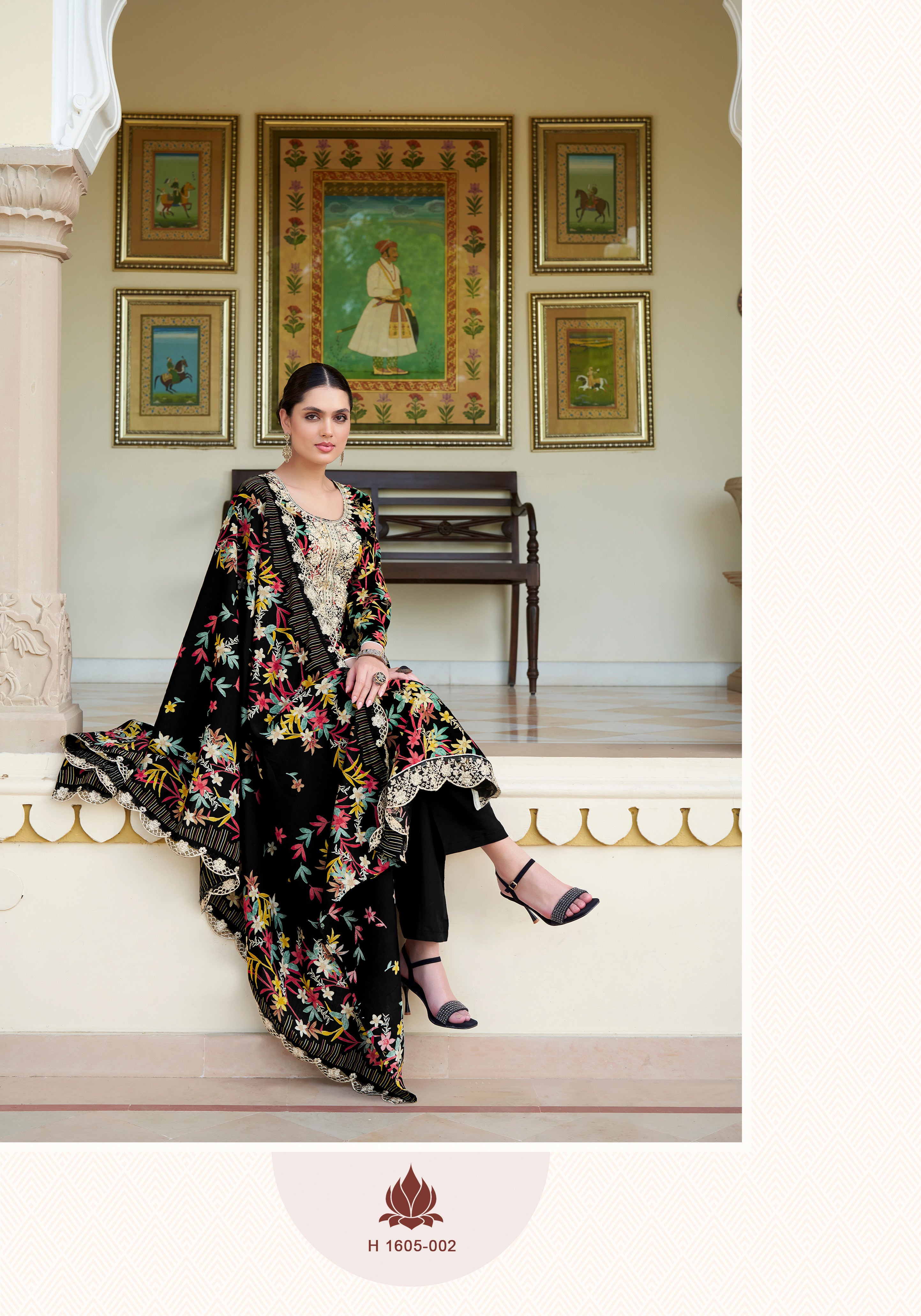 Alok Suit Black Diamond Vol 2 Rayon Salwar Kameez At Wholesale Rate