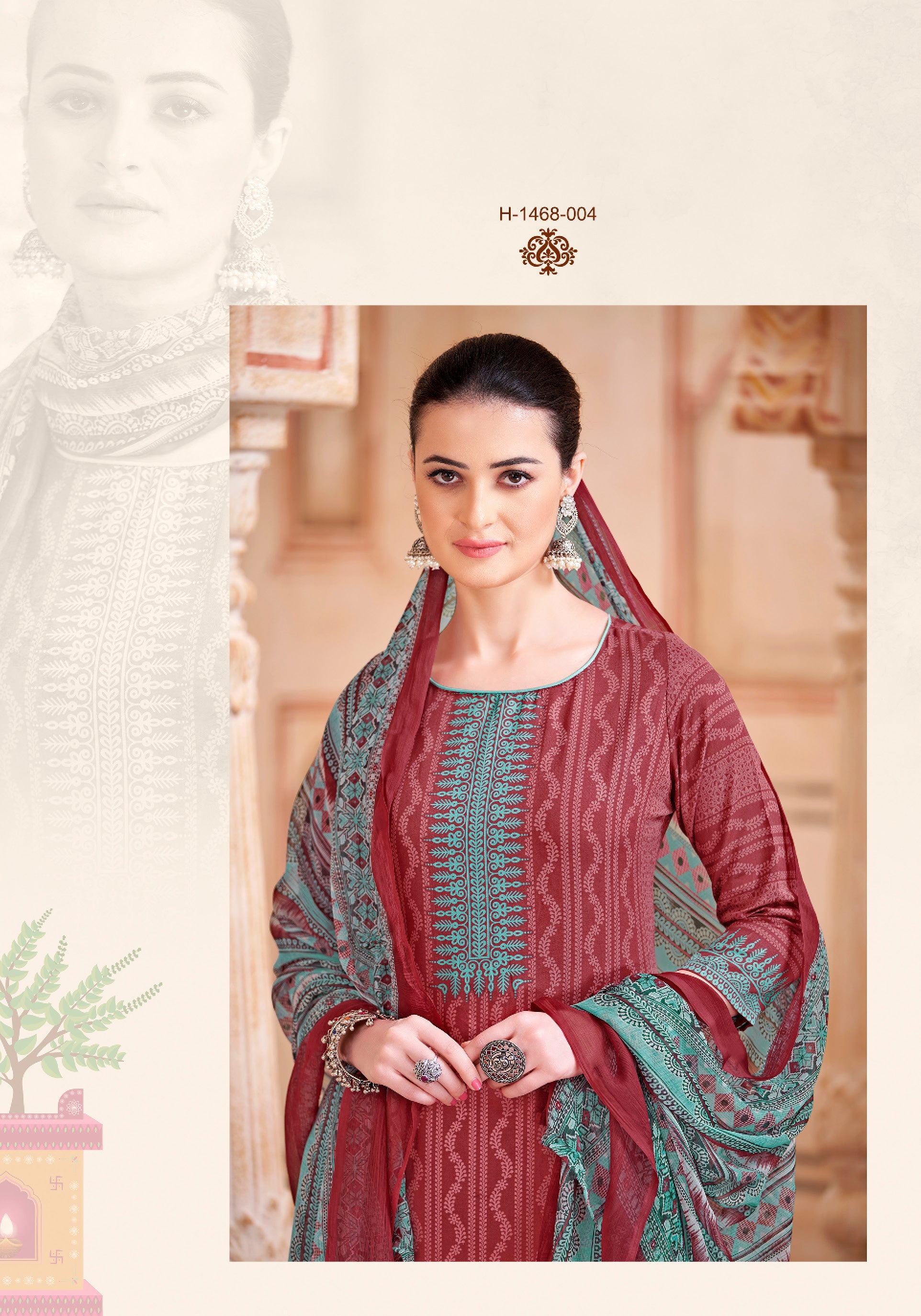 Alok Suit Harshit fashion hub summer lines jam cotton with embroidery work traditional wear salwar suit at wholesale rate