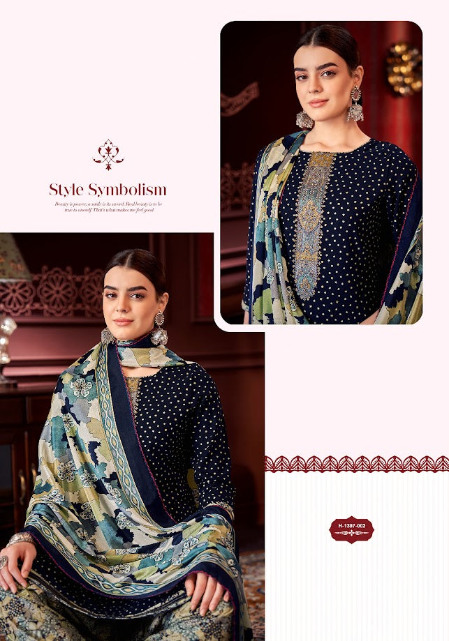 Alok Suits Nikhar e patiyala Viscose Reyon Designer Print With Embroidery Work Salwar Suits Latest Collection - jilaniwholesalesuit