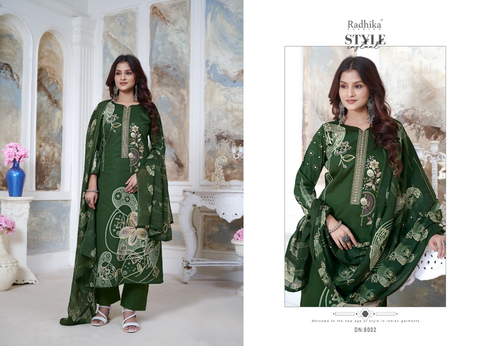 Azara Karachi Suit Gulzar Jam Cotton Embroidery Work Salwar Kameez Latest Design