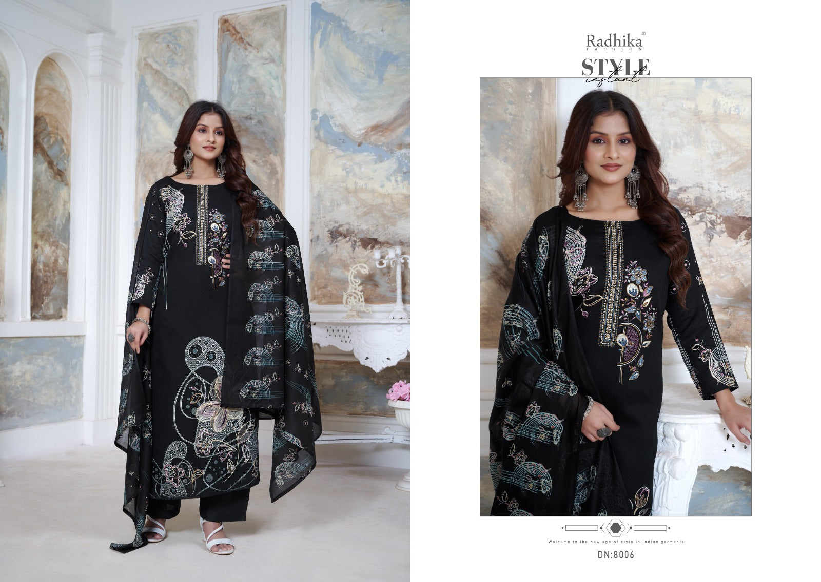 Azara Karachi Suit Gulzar Jam Cotton Embroidery Work Salwar Kameez Latest Design