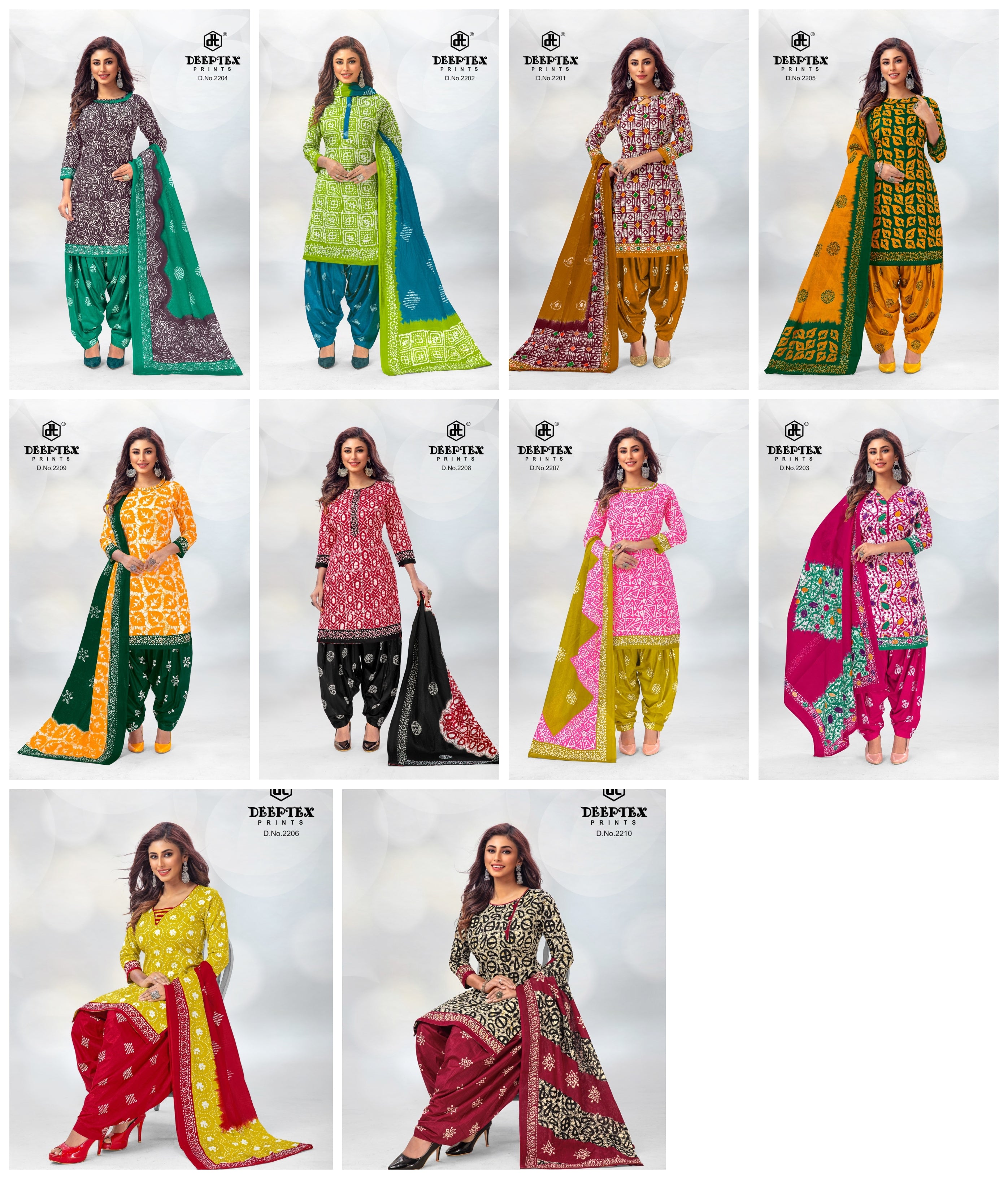 Deeptex prints batik plus vol 22 cotton printed dress material wholesaler in jetpur - jilaniwholesalesuit
