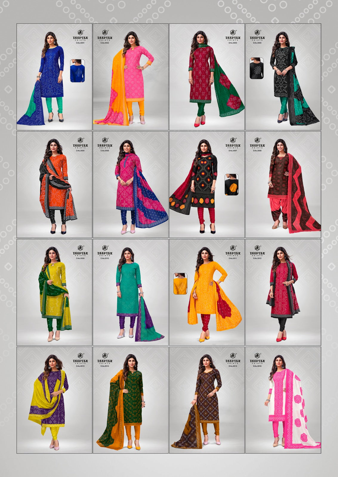 Deeptex prints classic chunaris vol 26 cotton printed dress material manufacturer in jetpur - jilaniwholesalesuit