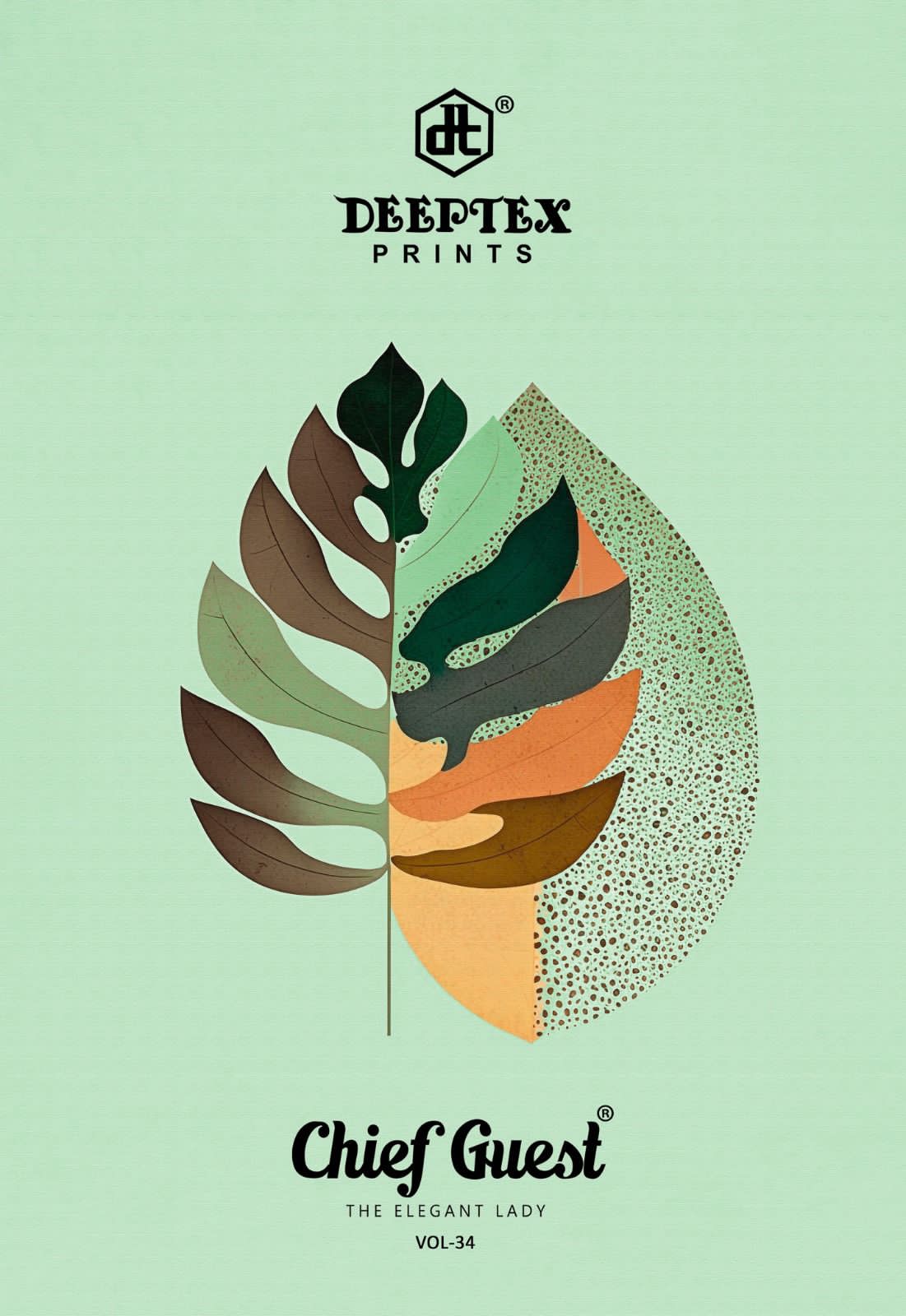 Deeptex Prints Chief Guest Vol 34 Cotton Dress Material Jetpur Wholesale Price