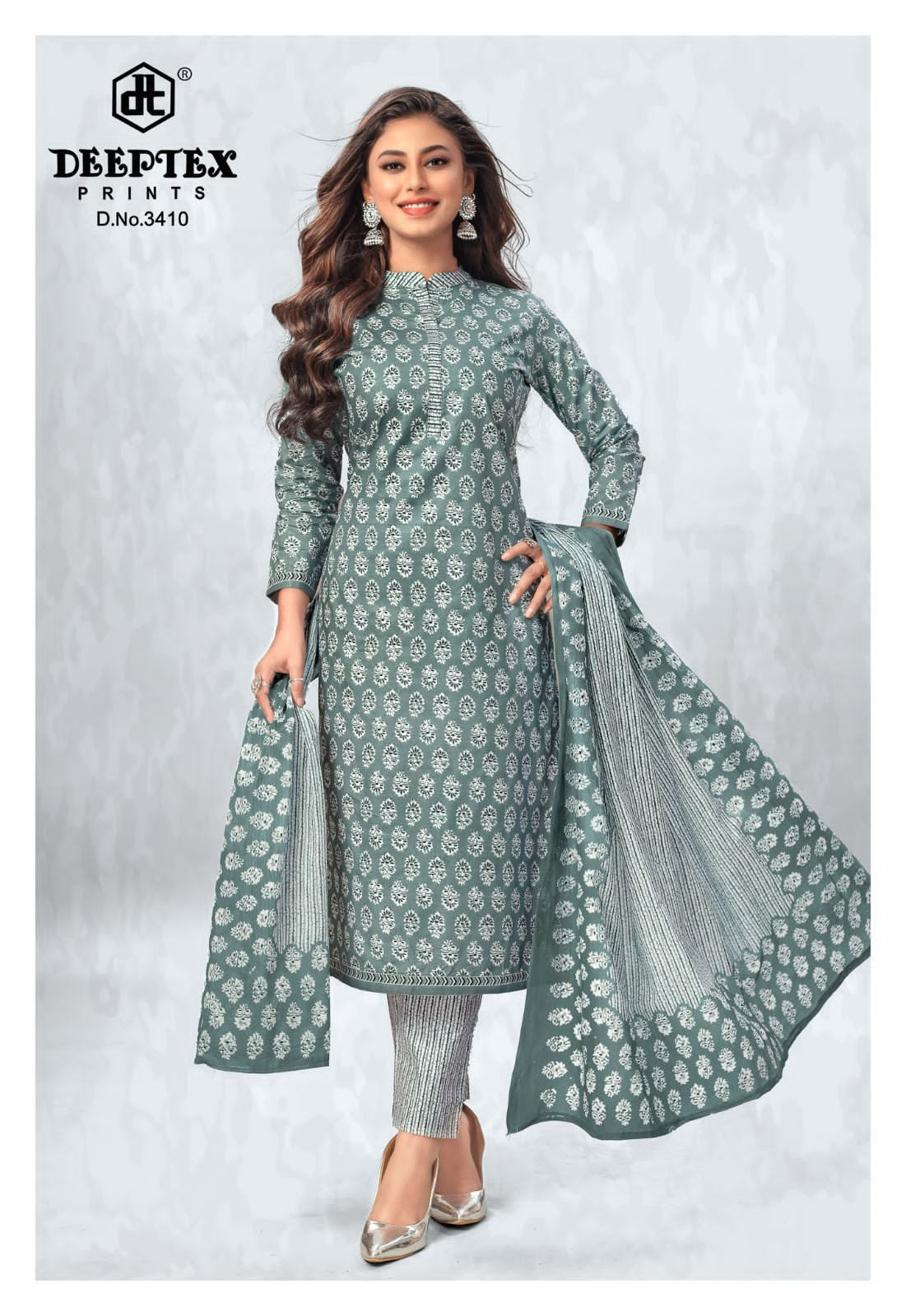 Deeptex Prints Chief Guest Vol 34 Cotton Dress Material Jetpur Wholesale Price