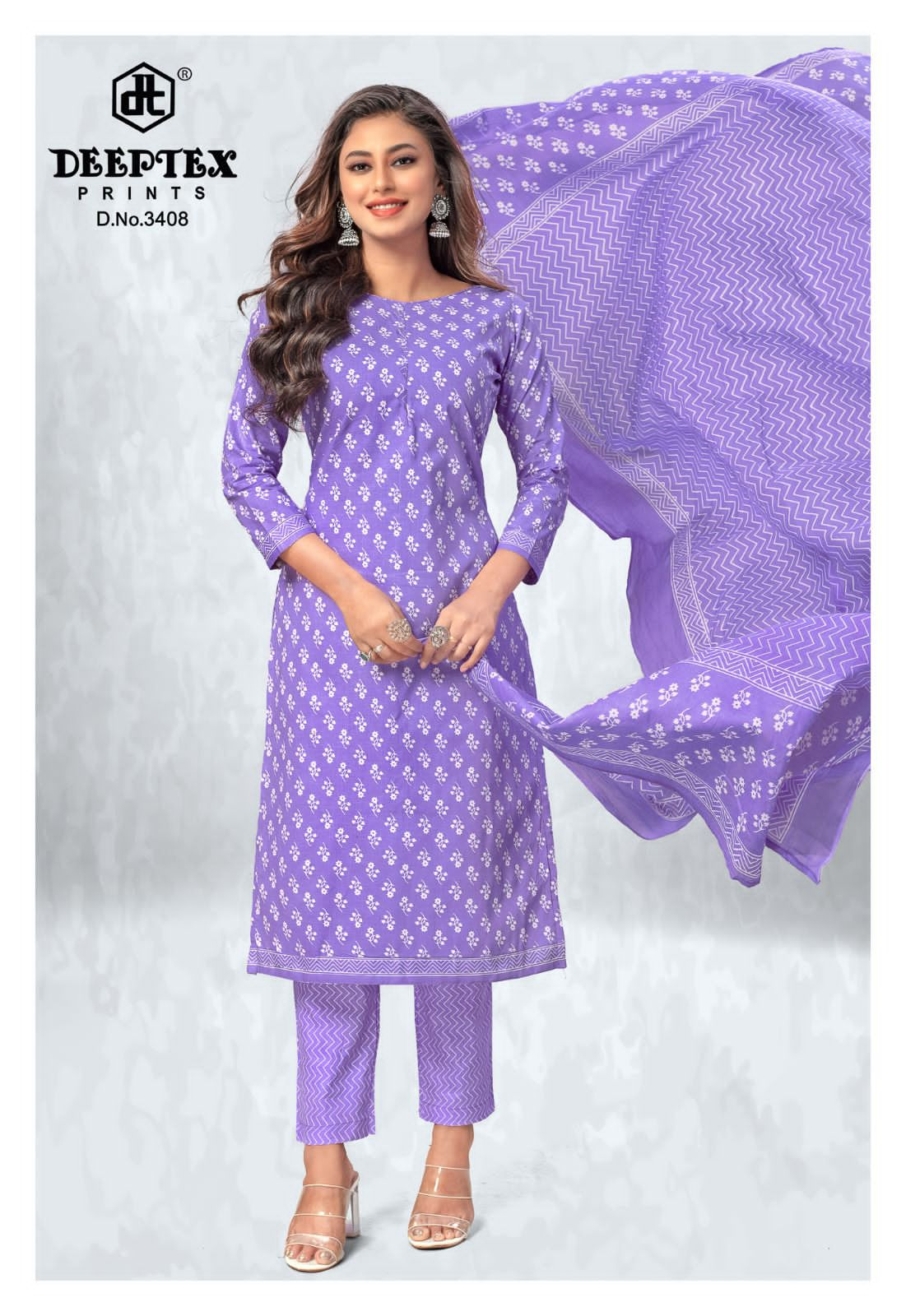 Deeptex Prints Chief Guest Vol 34 Cotton Dress Material Jetpur Wholesale Price