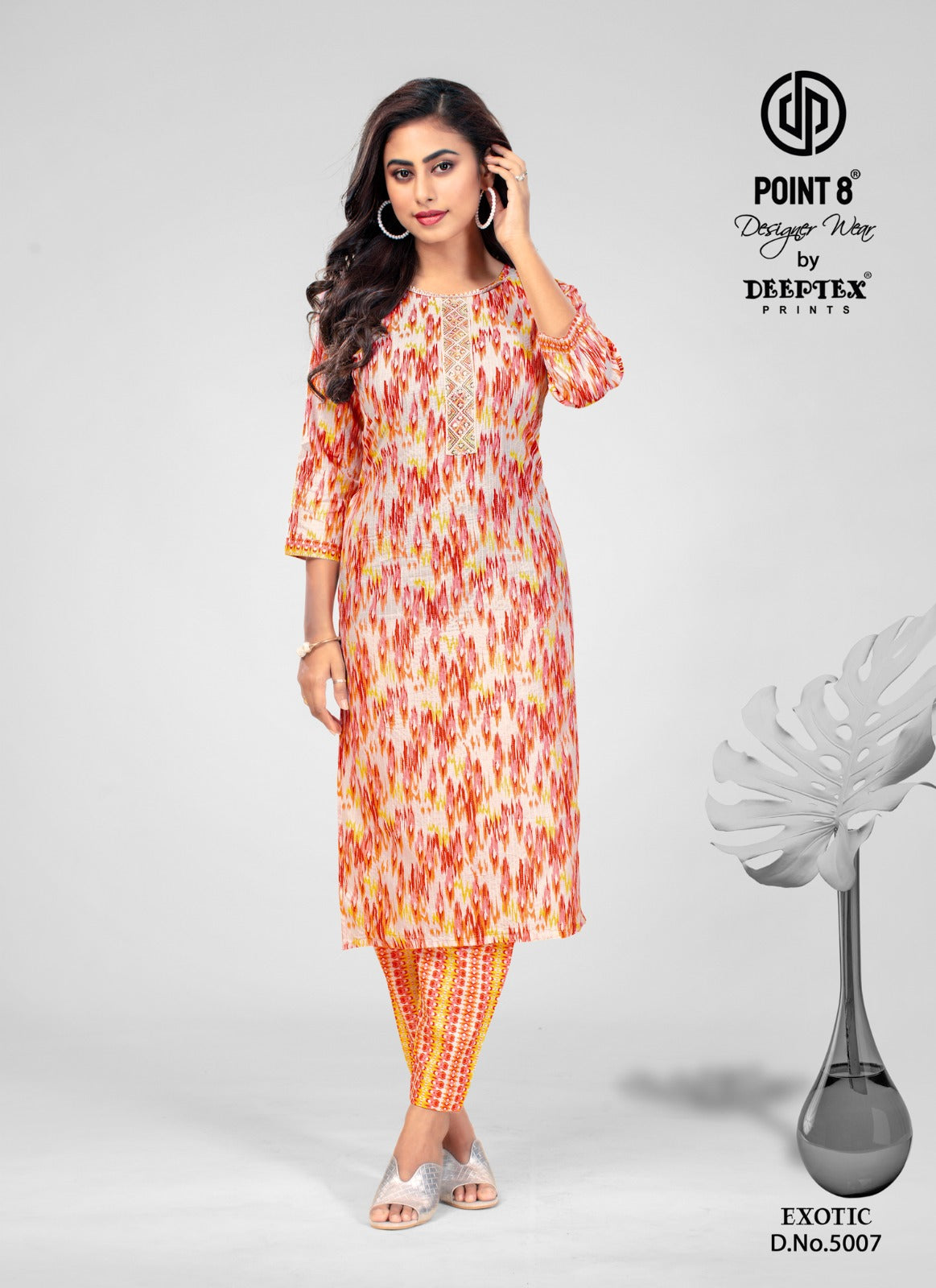Deeptex Prints Exotic Vol 6 Cotton Printed Readymade Kurti With Pant Collection At Wholesale Rate - jilaniwholesalesuit