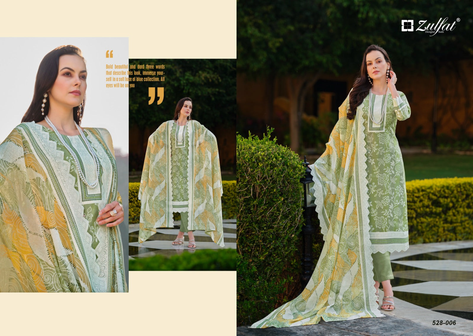 Zulfat Designer Studio Farhana Cotton Designer Print Salwar Kameez Wholesale Catalog