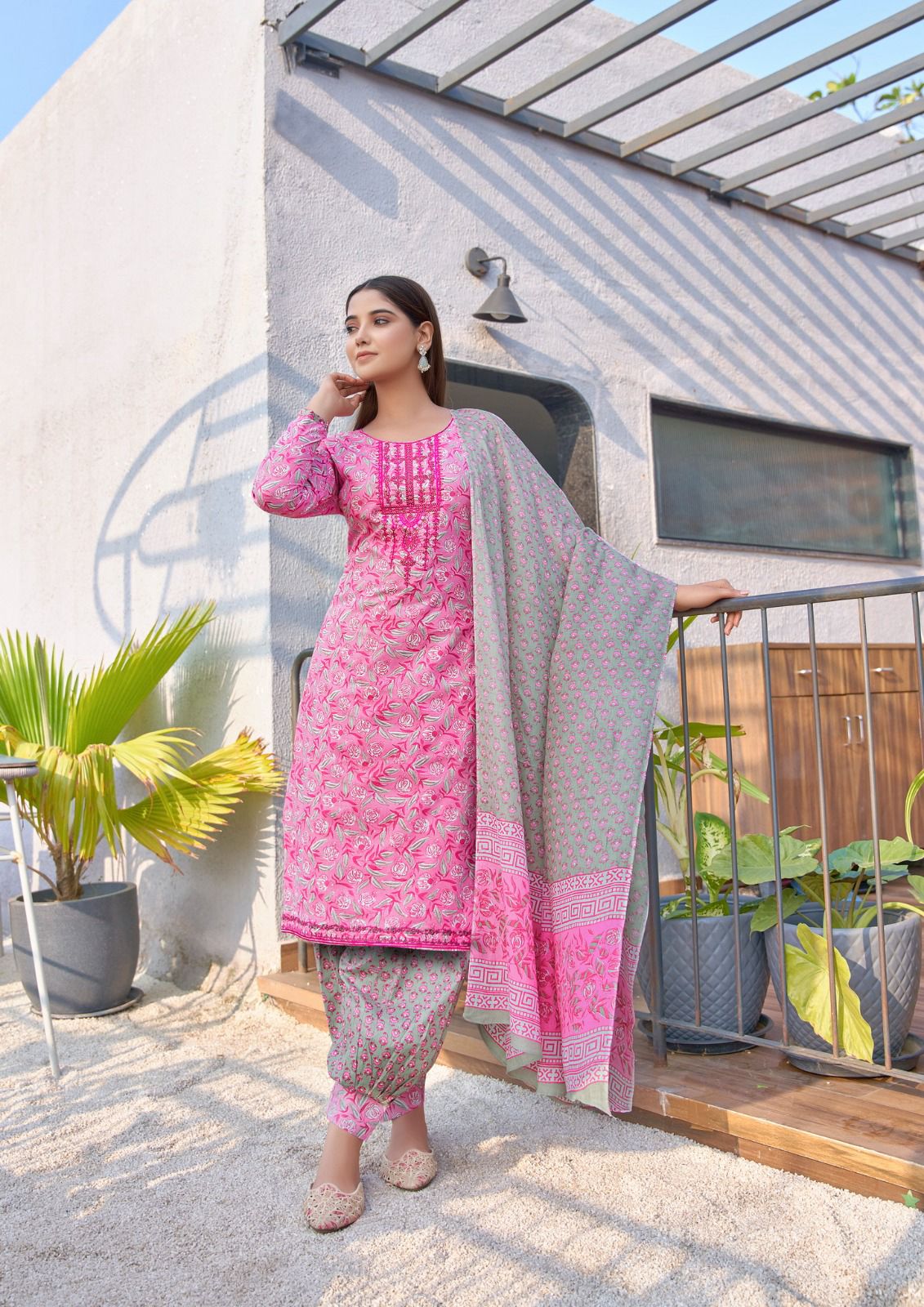 Yashika Trends Guzarish Cotton With Embroidery Work Salwar Kameez At Wholesale Rate - jilaniwholesalesuit