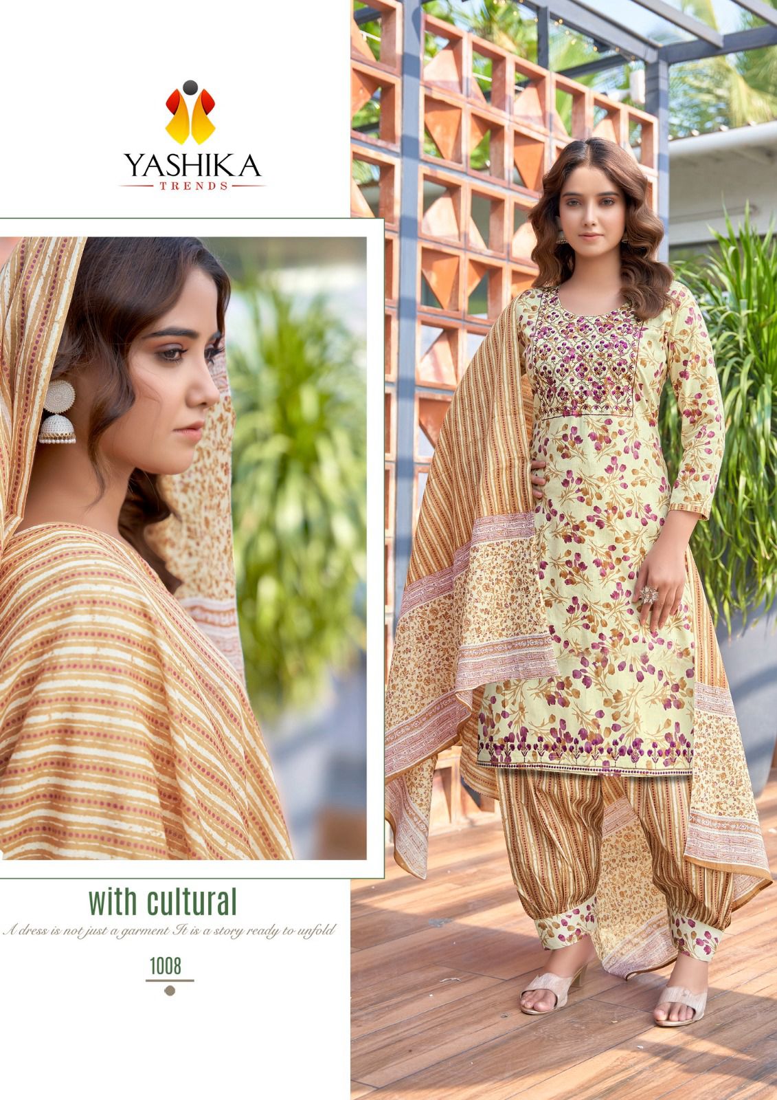 Yashika Trends Guzarish Cotton With Embroidery Work Salwar Kameez At Wholesale Rate - jilaniwholesalesuit