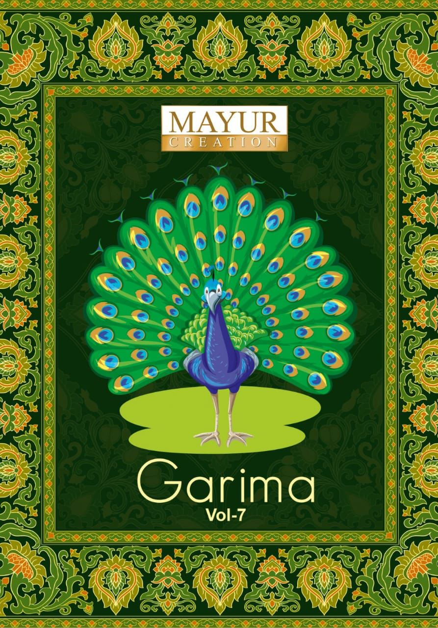 Mayur Creation Garima Vol 7 Cotton Printed Dress Material Wholesale Supplier In Jetpur