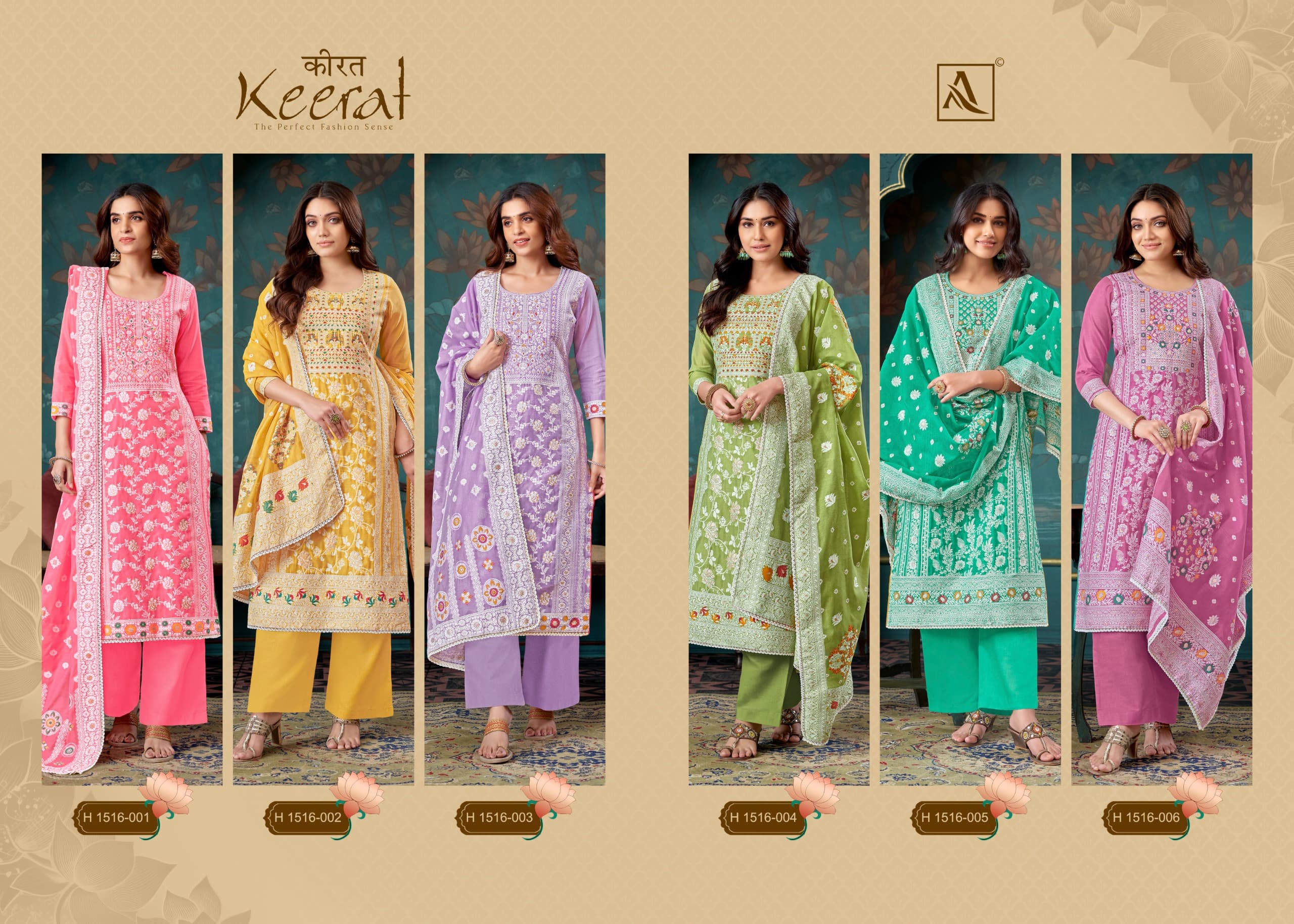 Alok Suit Keerat Jacquard With Handwork Salwar suit pakistani suit design