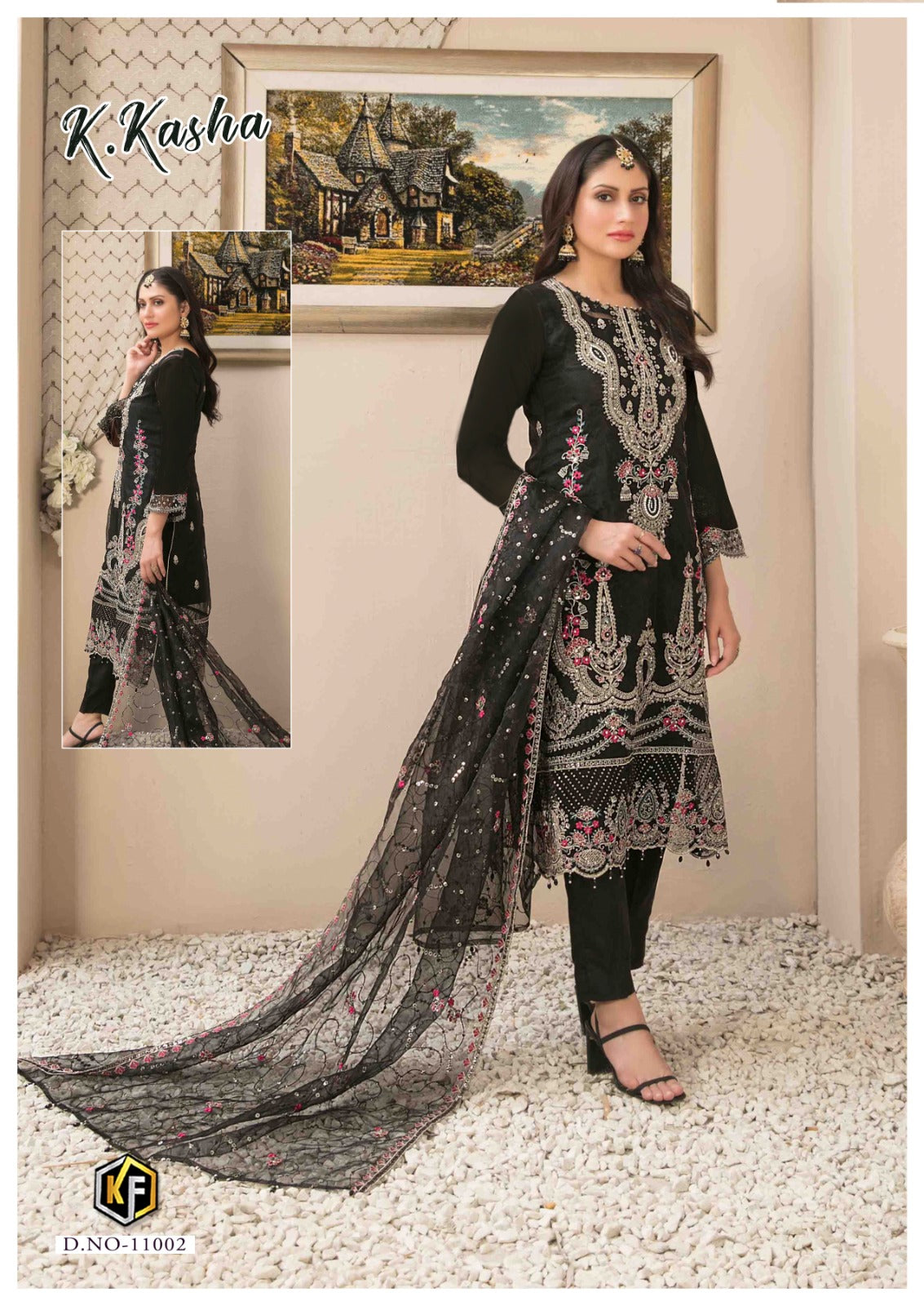 Keval Fab K.Kasha Vol 11 Lawn Cotton Printed Dress Material At Low Range Surat