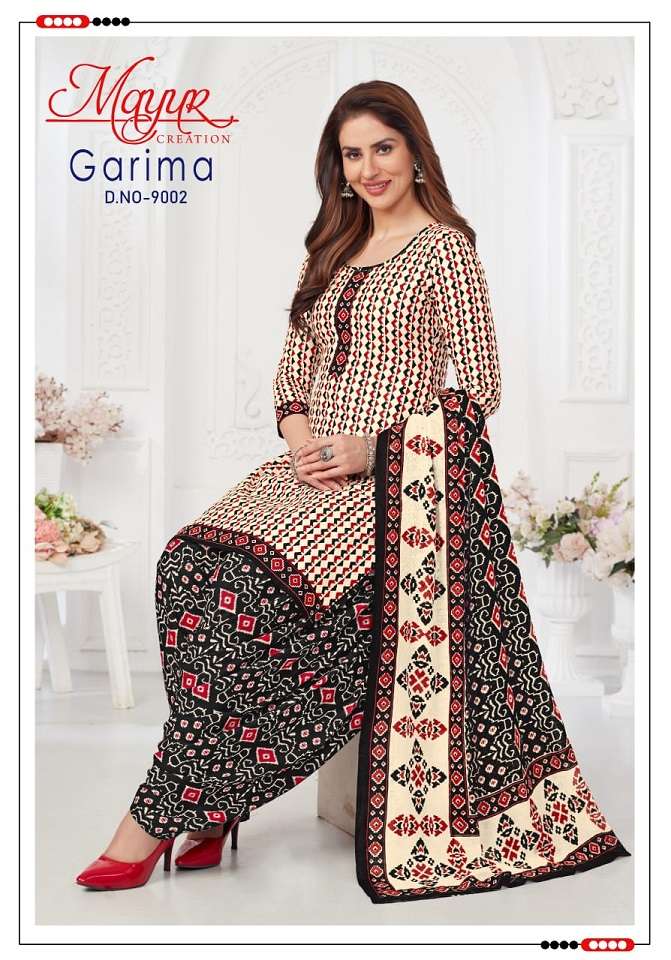 Mayur Creation Garima Vol 9 Cotton Printed Dress Material Wholesaler Jetpur