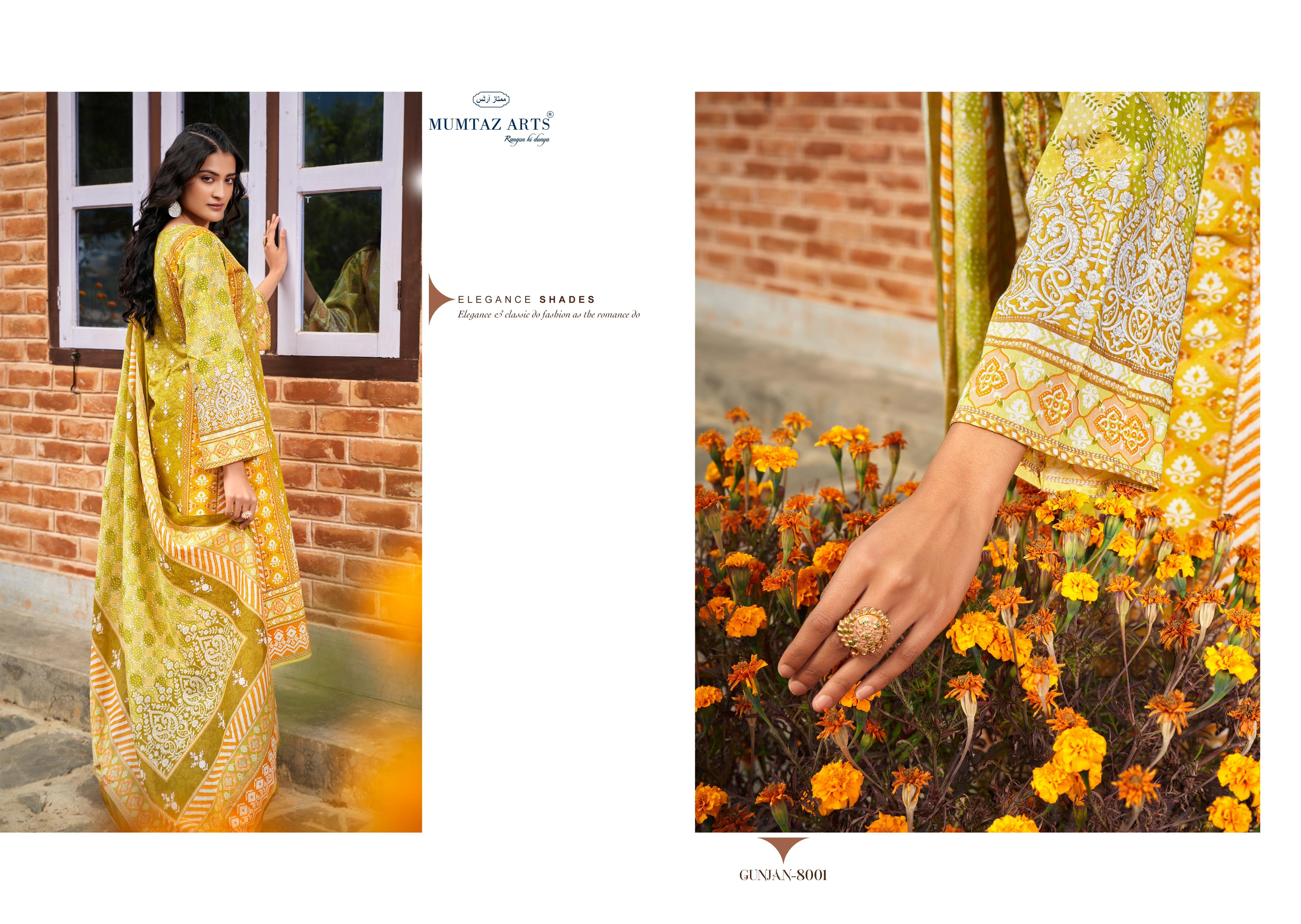 Mumtaz Arts Gunjan Viscose Lawn Cambric Cotton With Embroidery Work Salwar Suits Wholesaler In Delhi - jilaniwholesalesuit