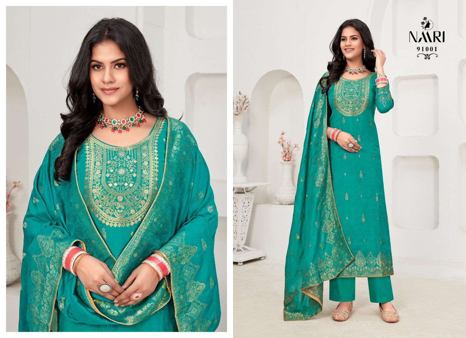 Naari Musk Vol 2 Maslin Jacquard Salwar Kameez Collection