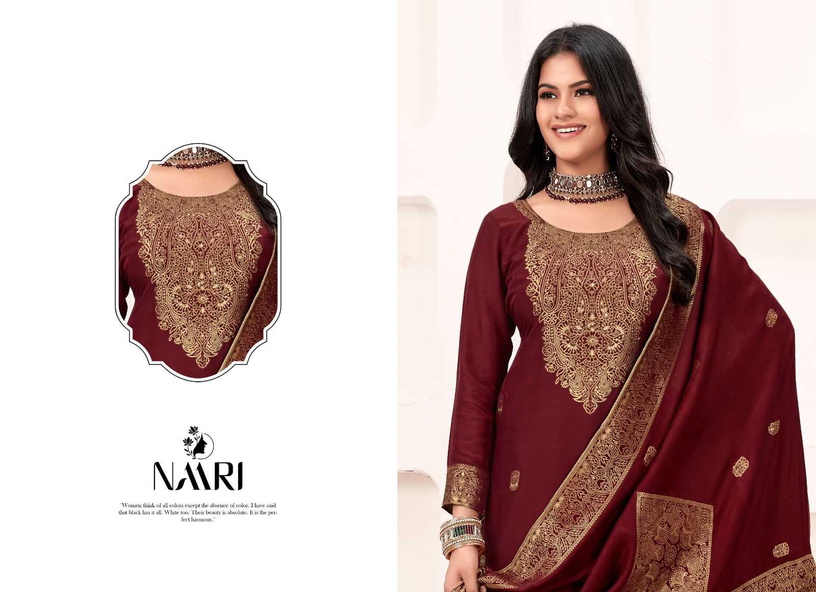 Naari Naina Muslin Partywear Salwar Suit At Wholesale Rate