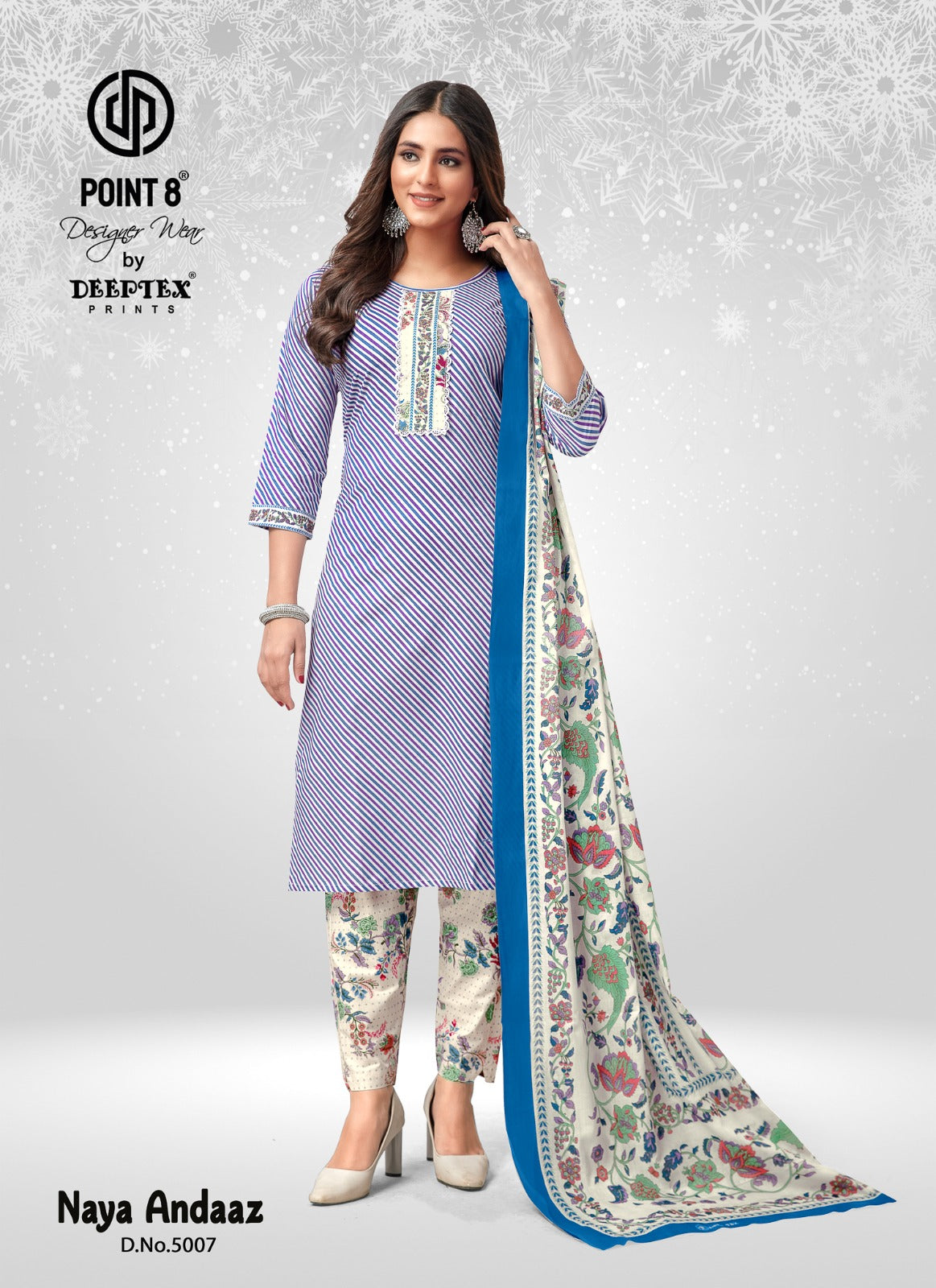 Deeptex Prints Naya Andaaz Vol 5 Cotton Printed Readymade Dress Material At Wholesale Rate - jilaniwholesalesuit
