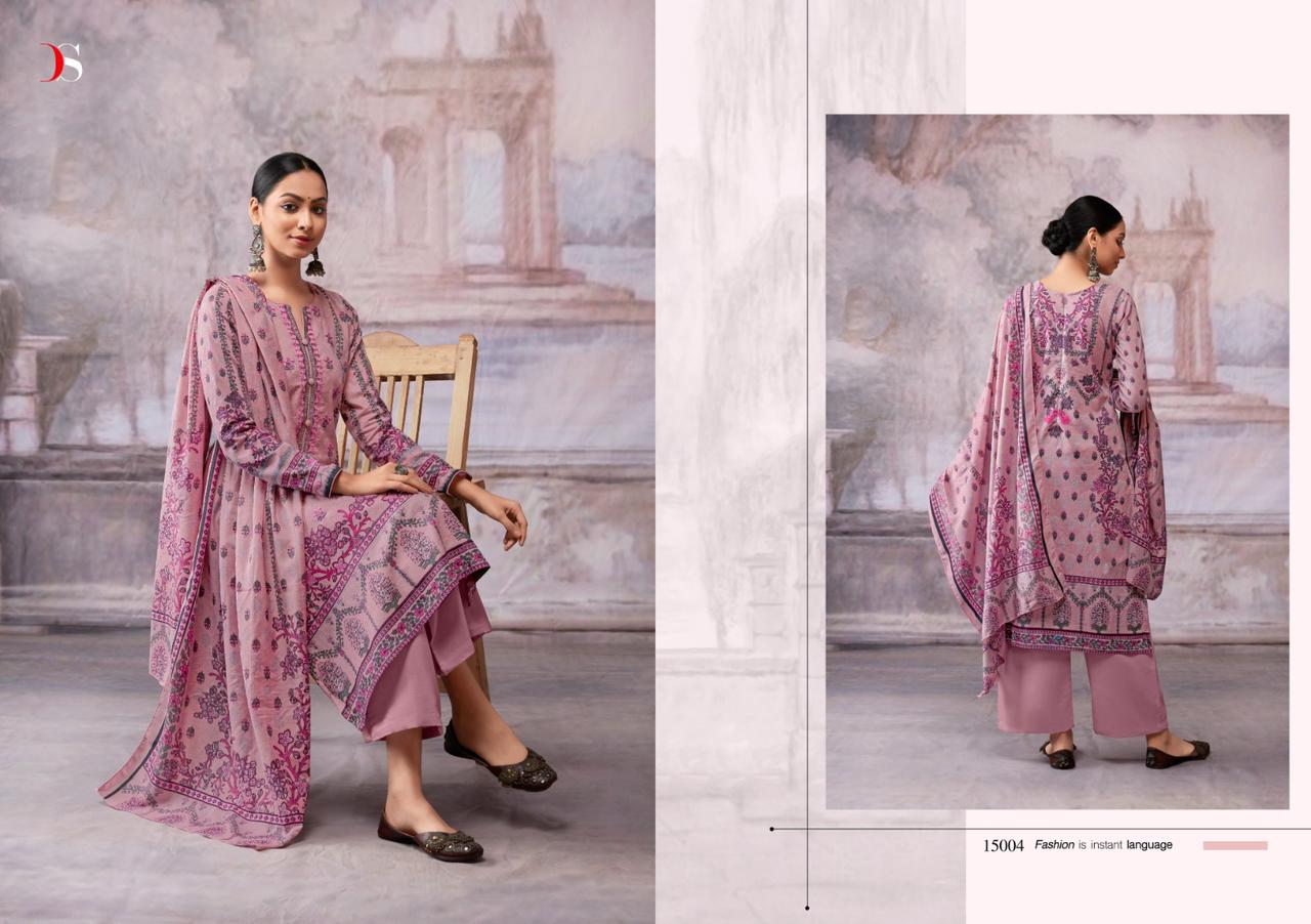 Deepsy suits shazar NX Cotton with embroidery work pakistani dresses at wholesale rate - jilaniwholesalesuit
