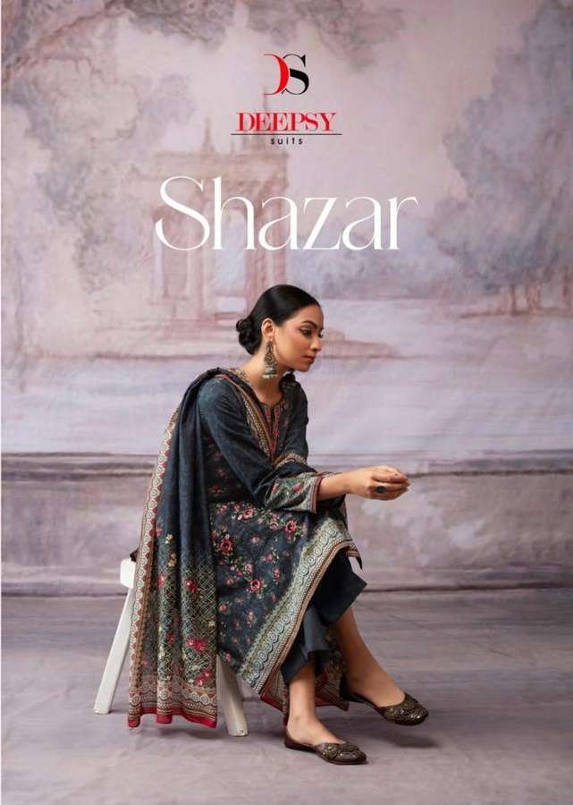 Deepsy Suits Shazar Cotton With Embroidery Work Salwar Kameez At Wholesale Rate - jilaniwholesalesuit