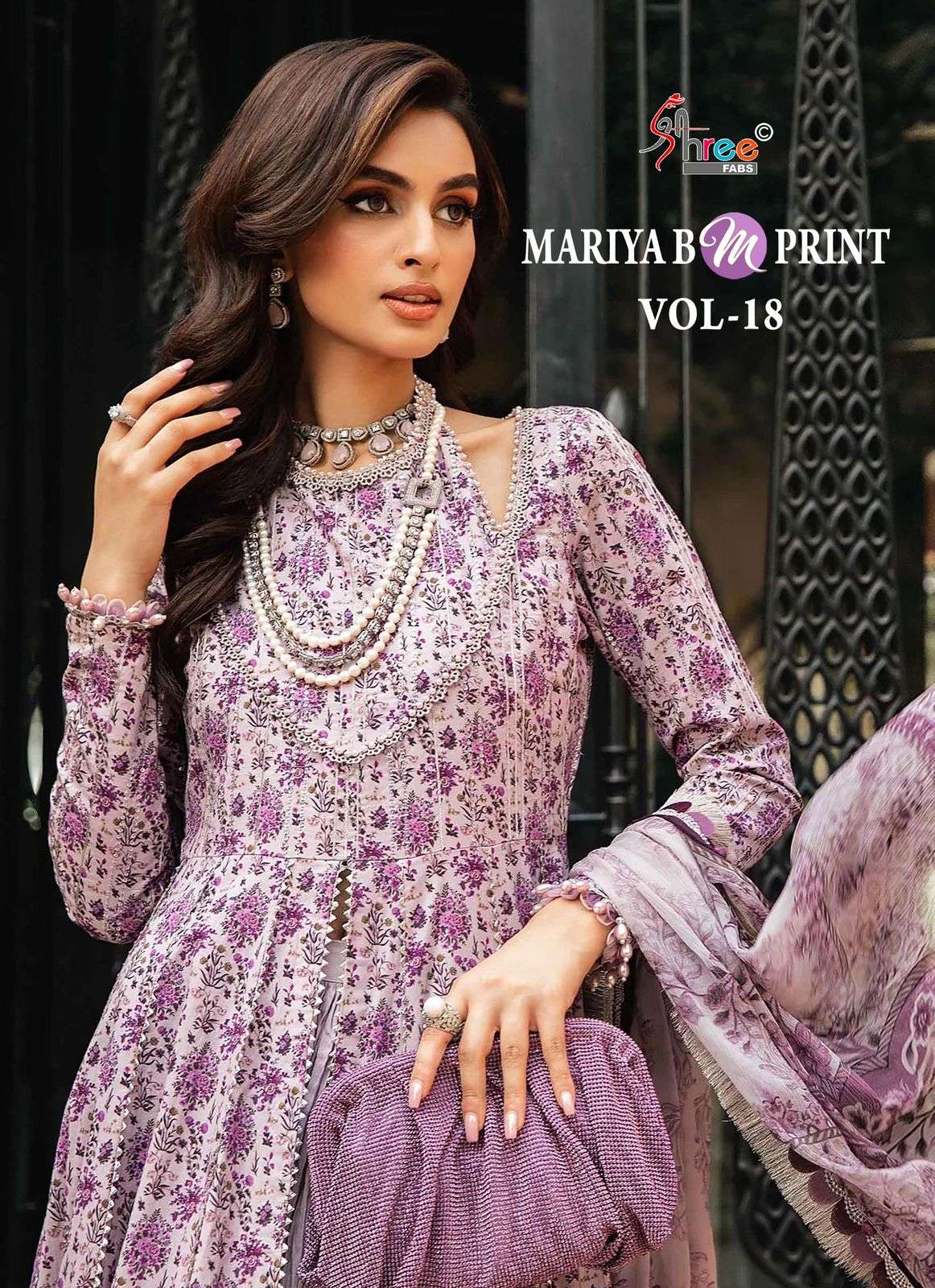 Shree Fabs Mariya B M Print Vol 18 Cotton Salwar Kameez Wholesaler