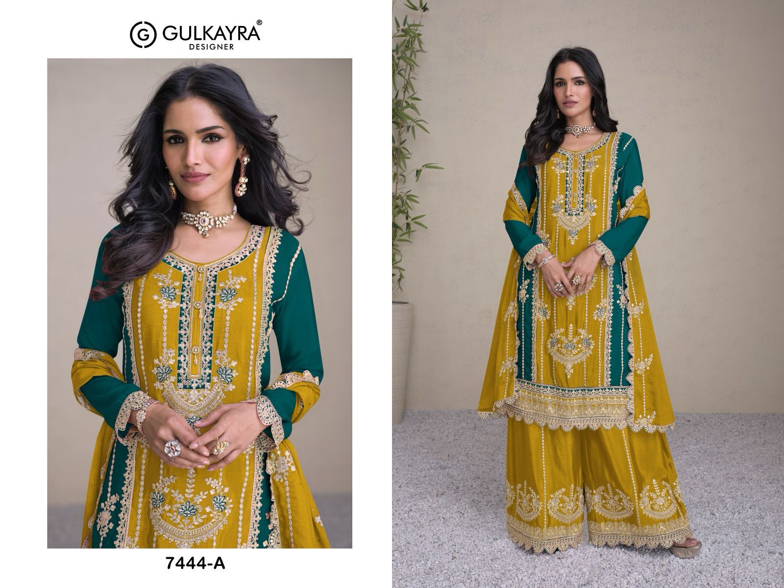 Gulkayra Designer Presents Sabina With Embroidery Work Salwar Suit Ethnic Dress