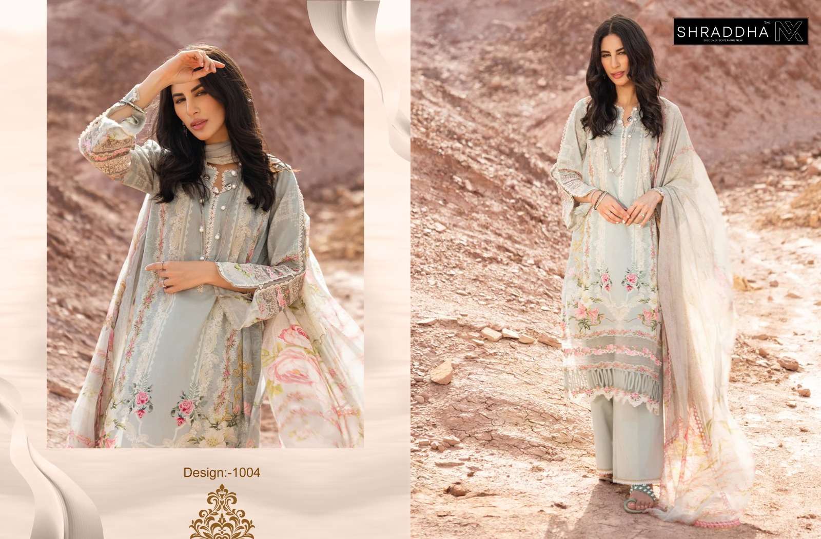 serine 62 stylish look designer pakistani suits wholesale price surat