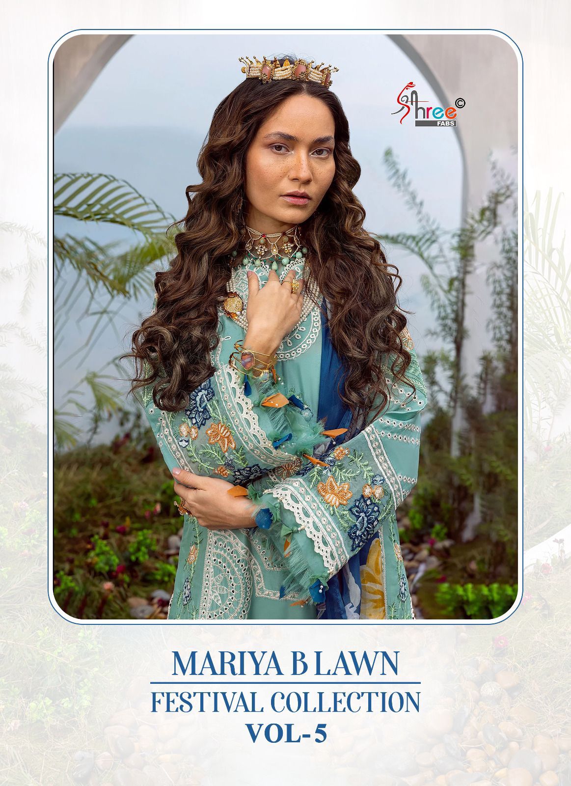 Shree Fabs Mariya B Lawn Festival Collection Vol 5 Pakistani Salwar Kameez Supplier Surat