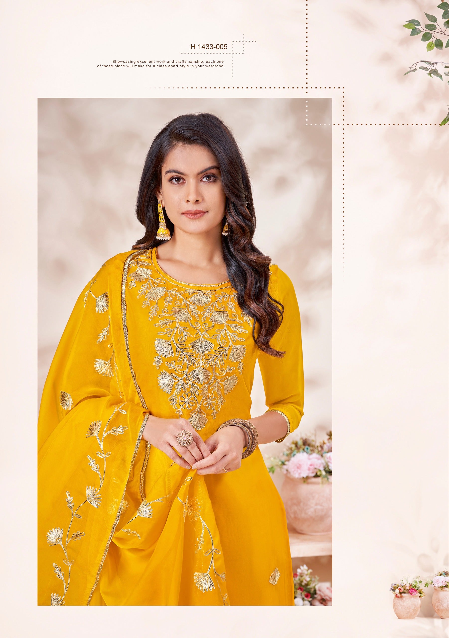 Alok Suit Sparkle Organza With Embroidery Work salwar suit latest suit design