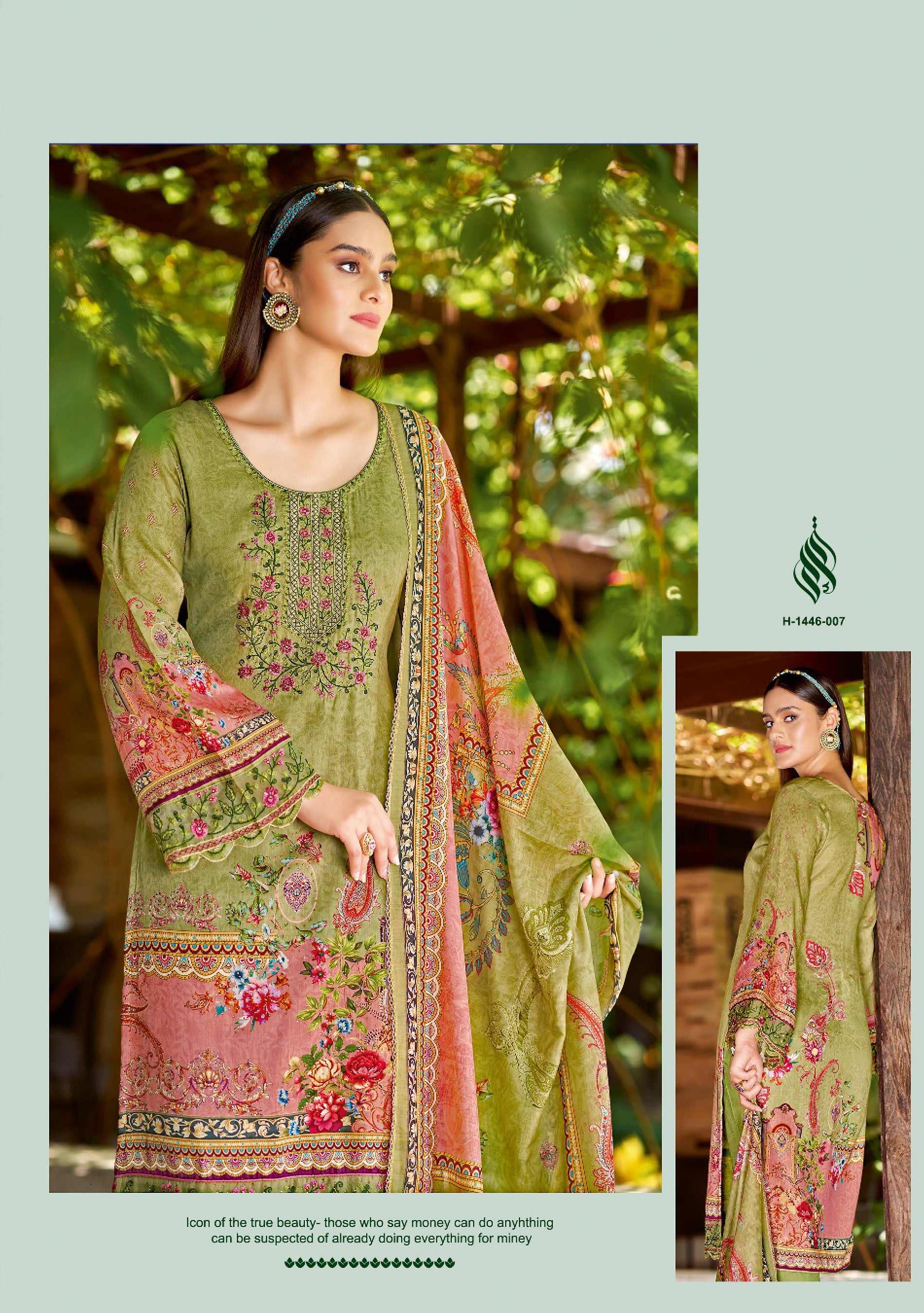 Alok Suits Qurbat Vol 16 Zam Cotton Pakistani Print With Embroidery Work Salwar Suits Latest Collection - jilaniwholesalesuit