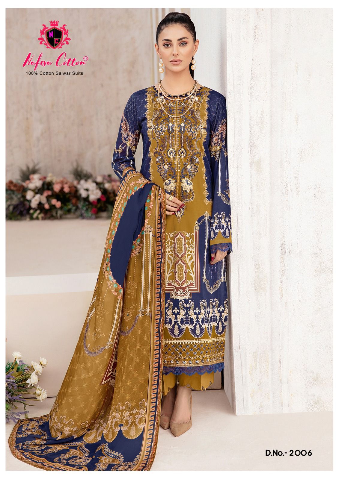 Karachi Suit at best price in Surat by M k int | ID: 7065489988