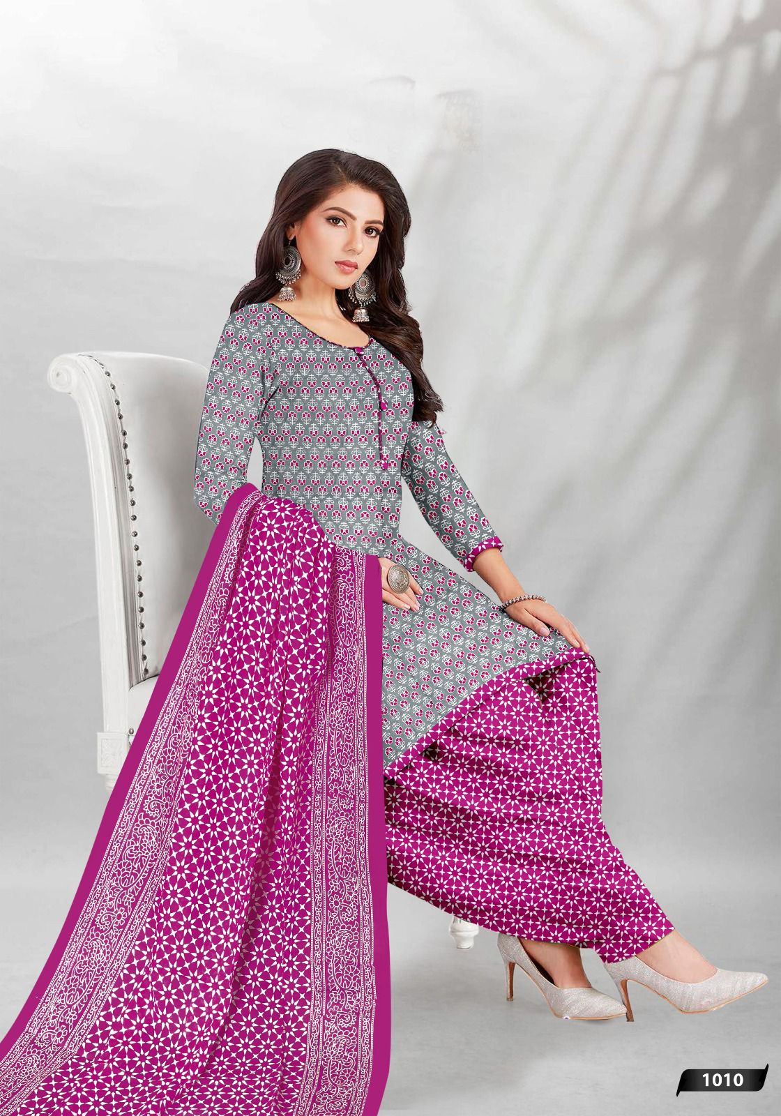 Jilani Textile Cotton Printed Dress Material Manufacturer In Jetpur - jilaniwholesalesuit