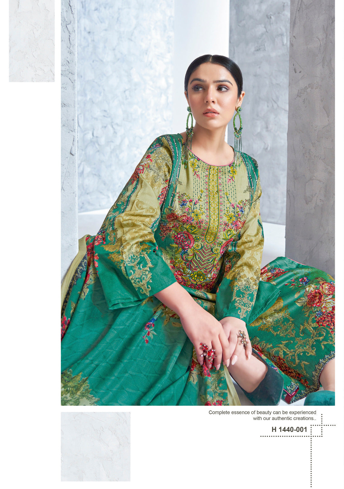 Alok Suits Habiba Zam Cotton With Embroidery Work Salwar Kameez Latest Collection - jilaniwholesalesuit