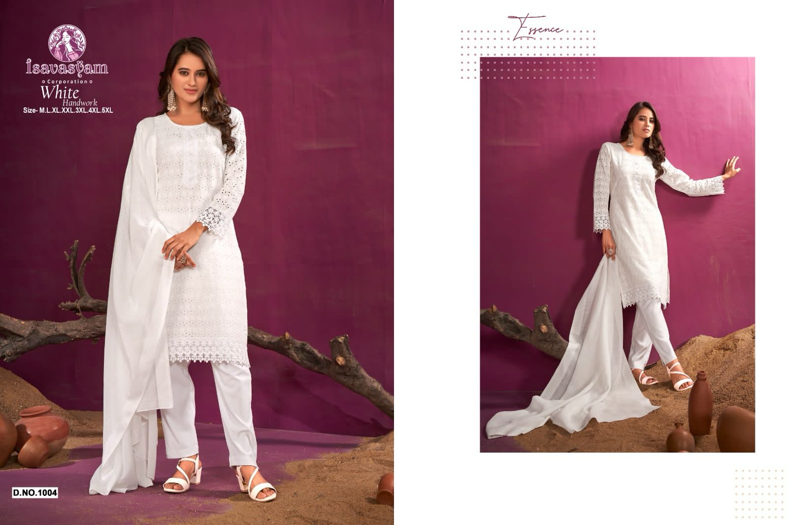 Isavasyam corporation hand work Cotton with handwork readymade salwar suits At Wholesale rate - jilaniwholesalesuit