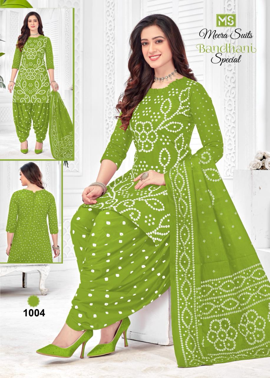 Cotton Bandhani Dress Material at Rs.499/Piece in surat offer by r d fashion