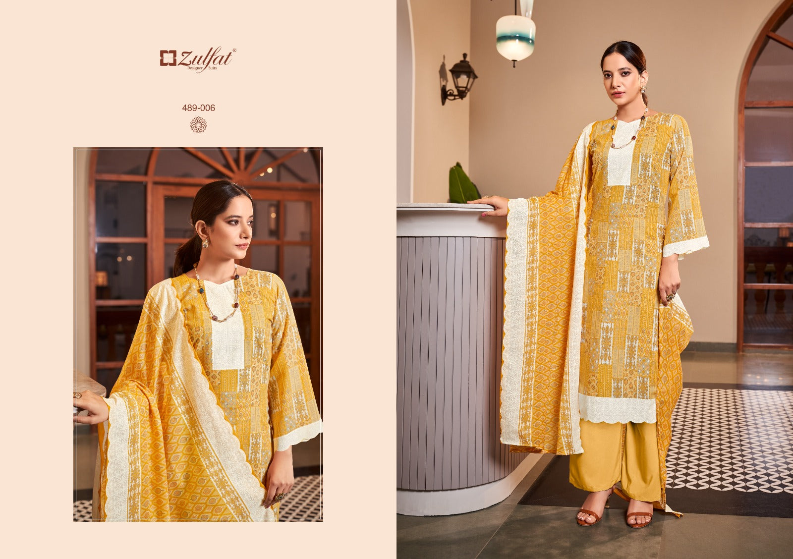 Zulfat Designer Suits Afsana Vol 2 Cotton Designer Print Wholesale Salwar Suit Collection